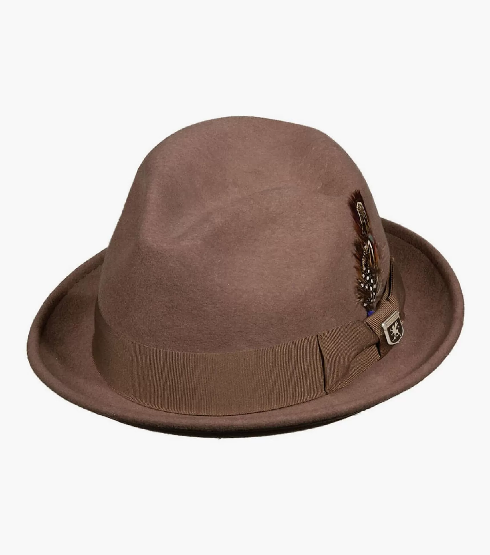 Stacy Adams Hats>Ari Fedora Wool Felt Pinch Front Hat