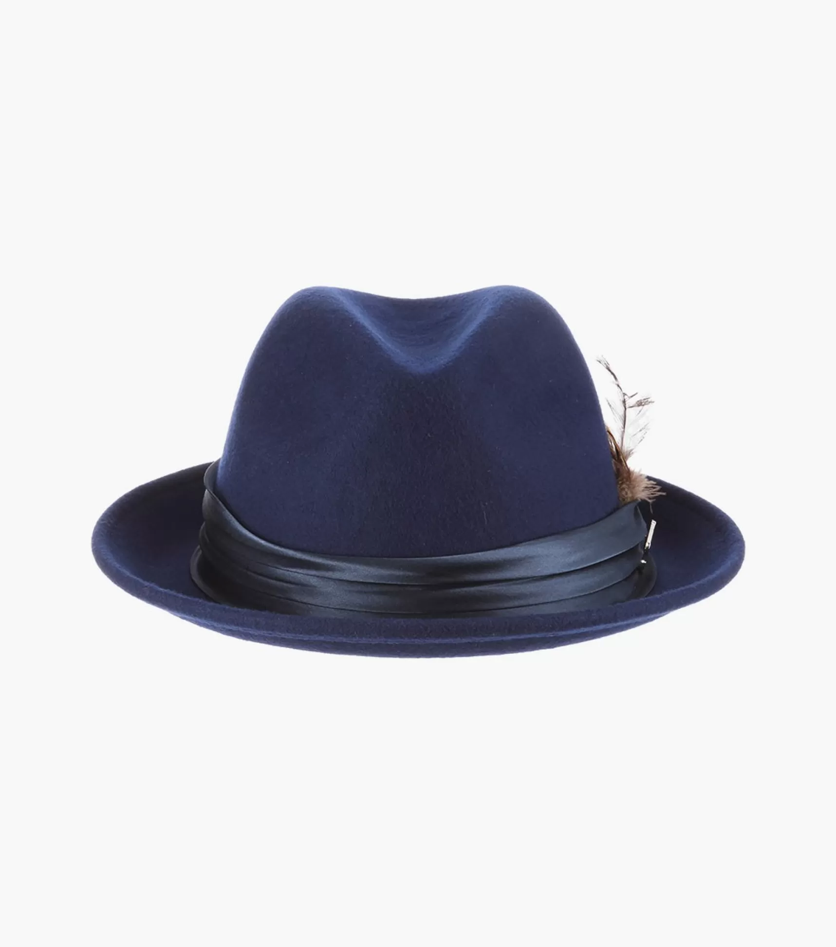 Stacy Adams Hats>Ash Fedora Crushable Wool Felt Pinch Front Hat