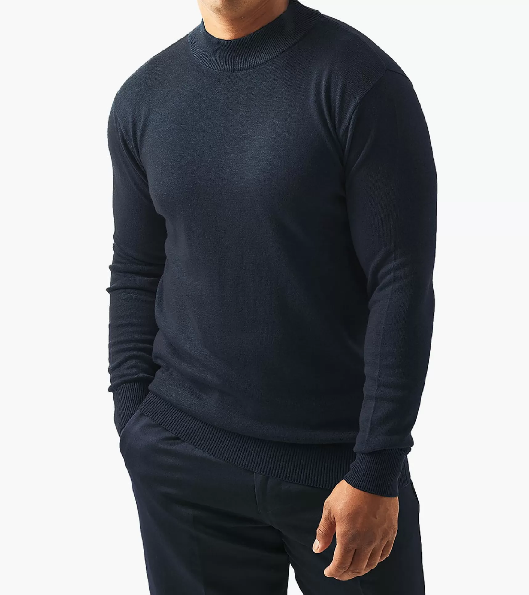 Stacy Adams Casual Wear>Asher Mock Neck Sweater