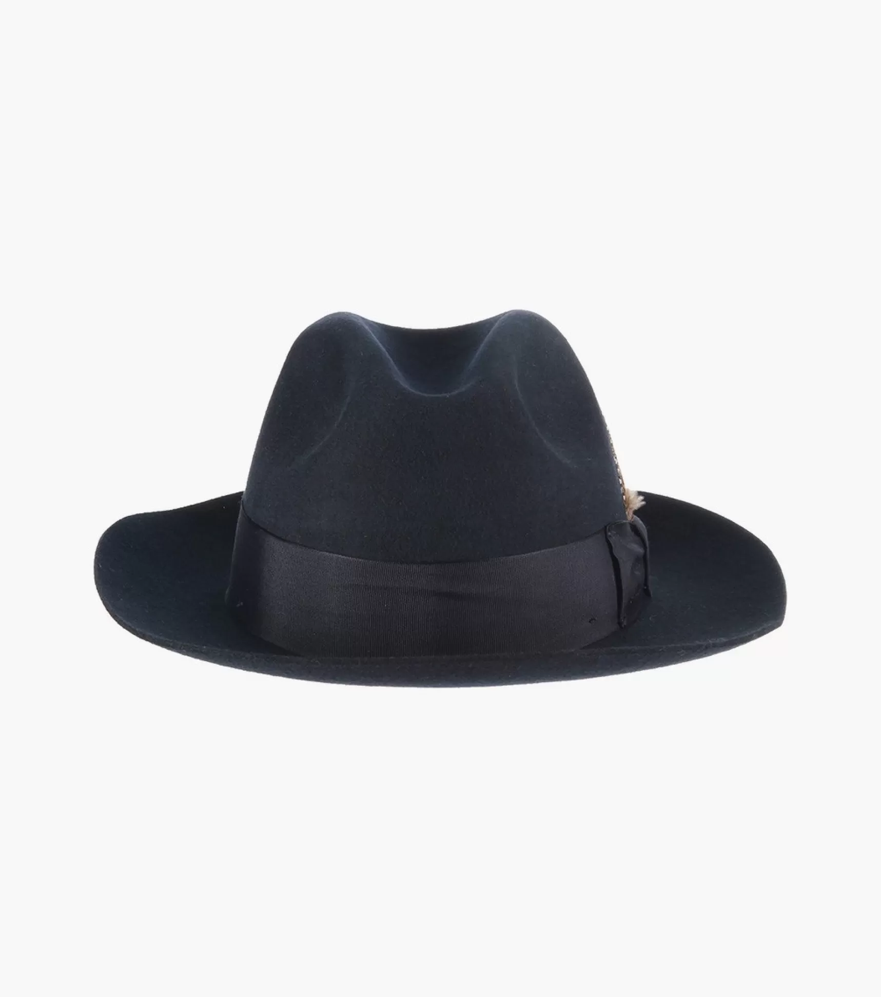 Stacy Adams Hats>August Fedora Wool Felt Pinch Front Hat