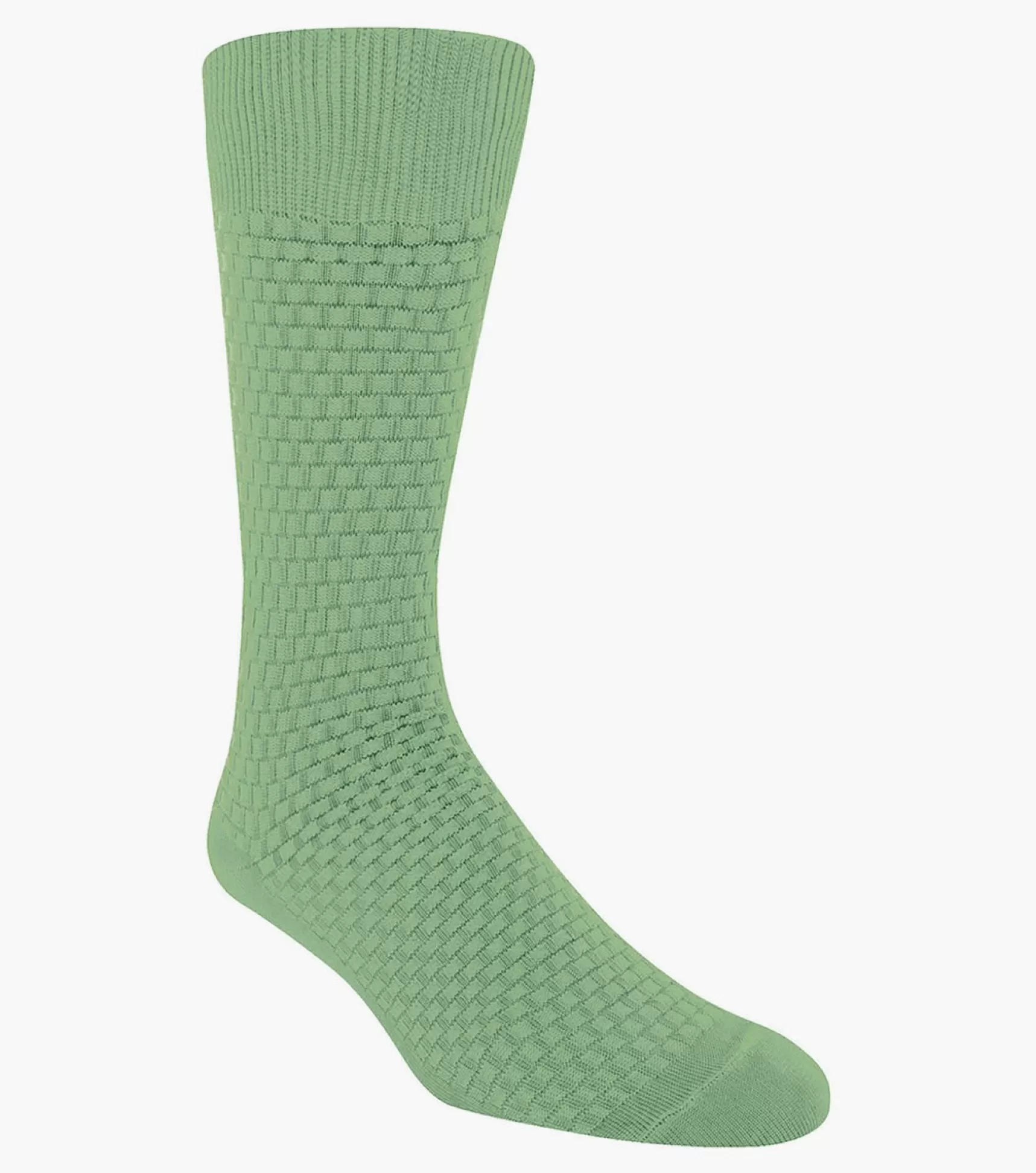 Stacy Adams Socks>Basket Weave Men\\'S Crew Dress Sock