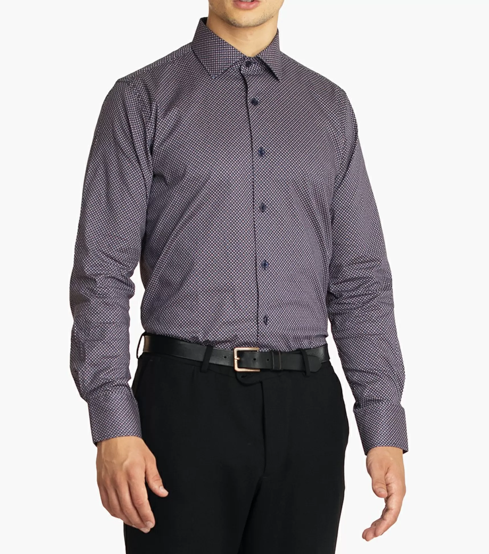 Stacy Adams Dress Shirts>Branford Dress Shirt Point Collar