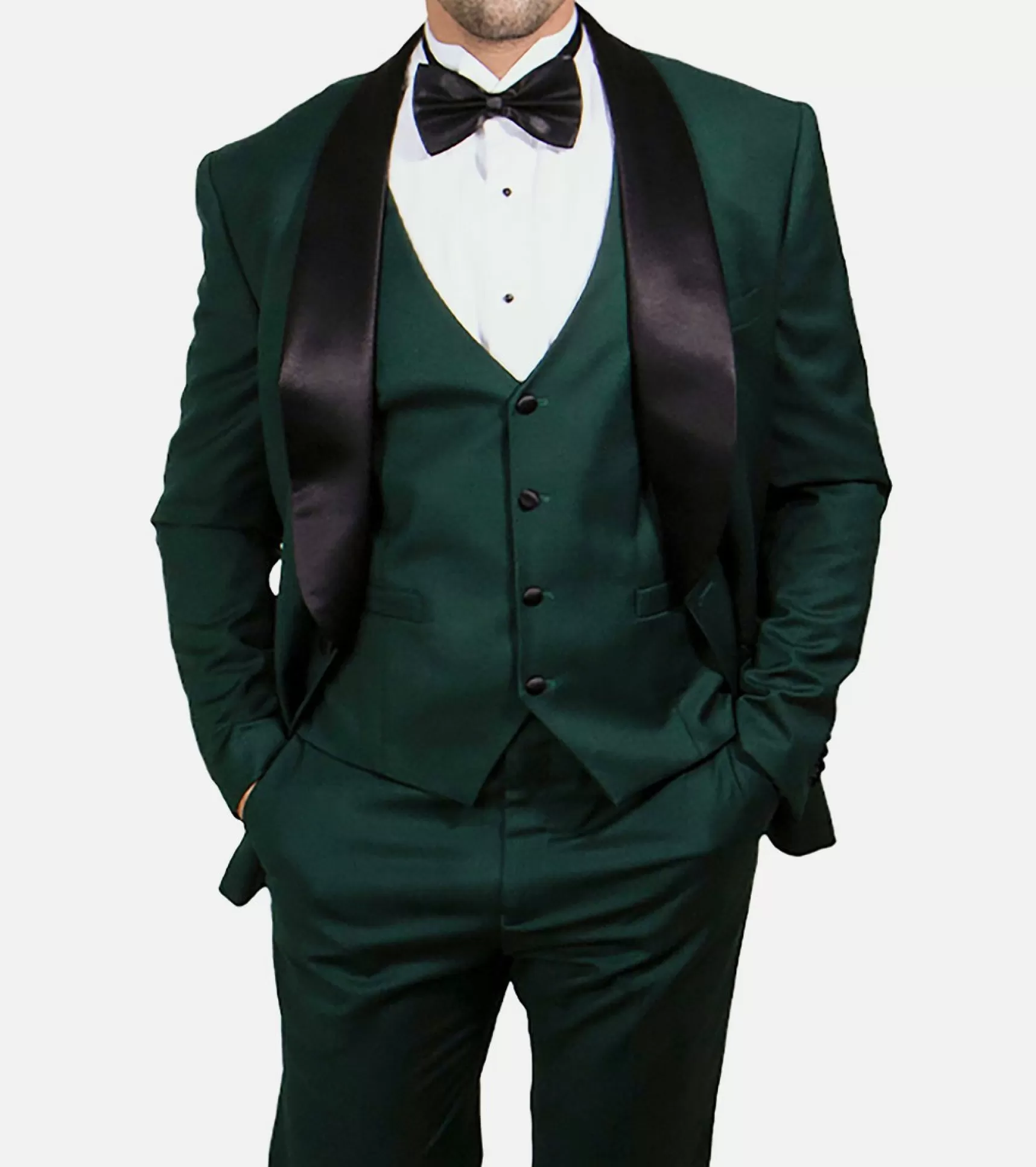 Stacy Adams Suits>Calloway 3 Piece Vested Tux