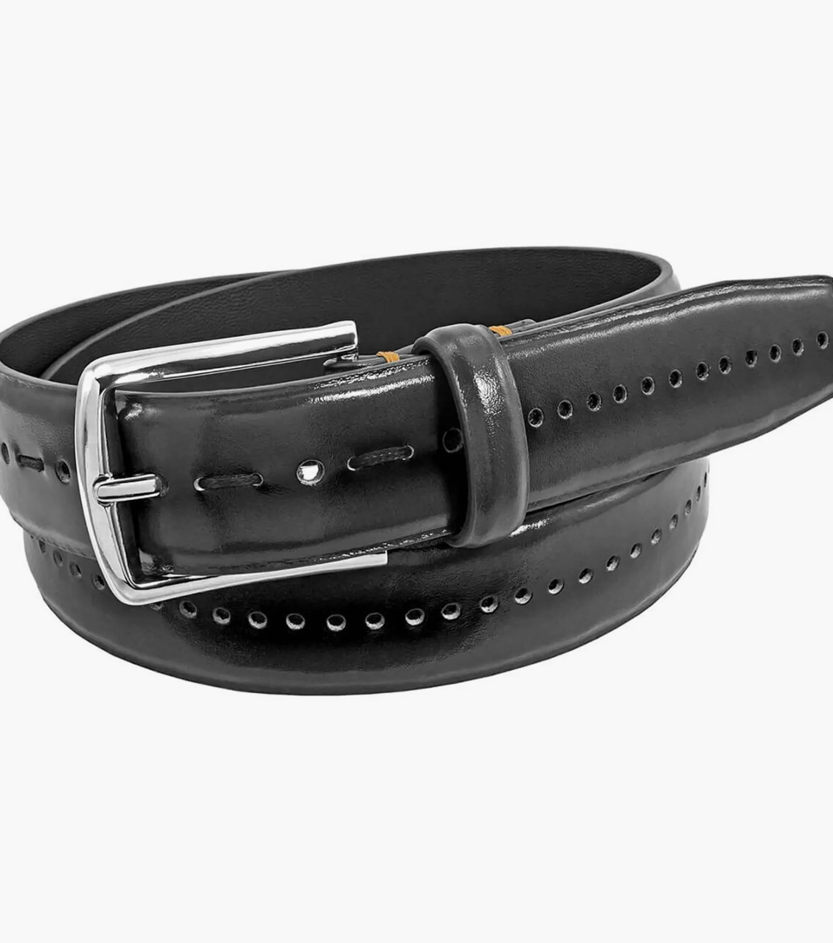 Stacy Adams Belts>Carnegie Perf Leather Belt