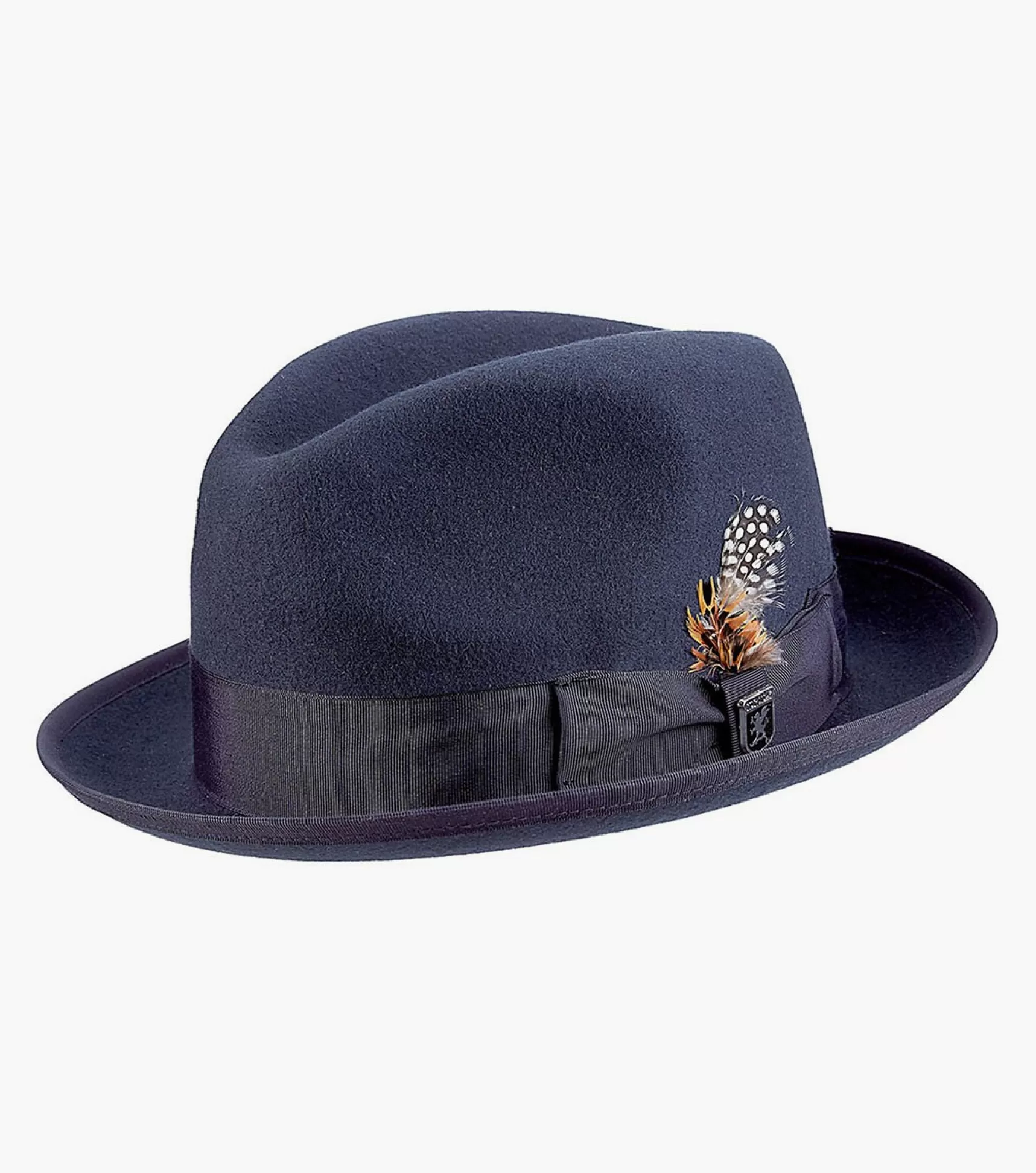 Stacy Adams Hats>Clifton Fedora Wool Pinch Front Hat