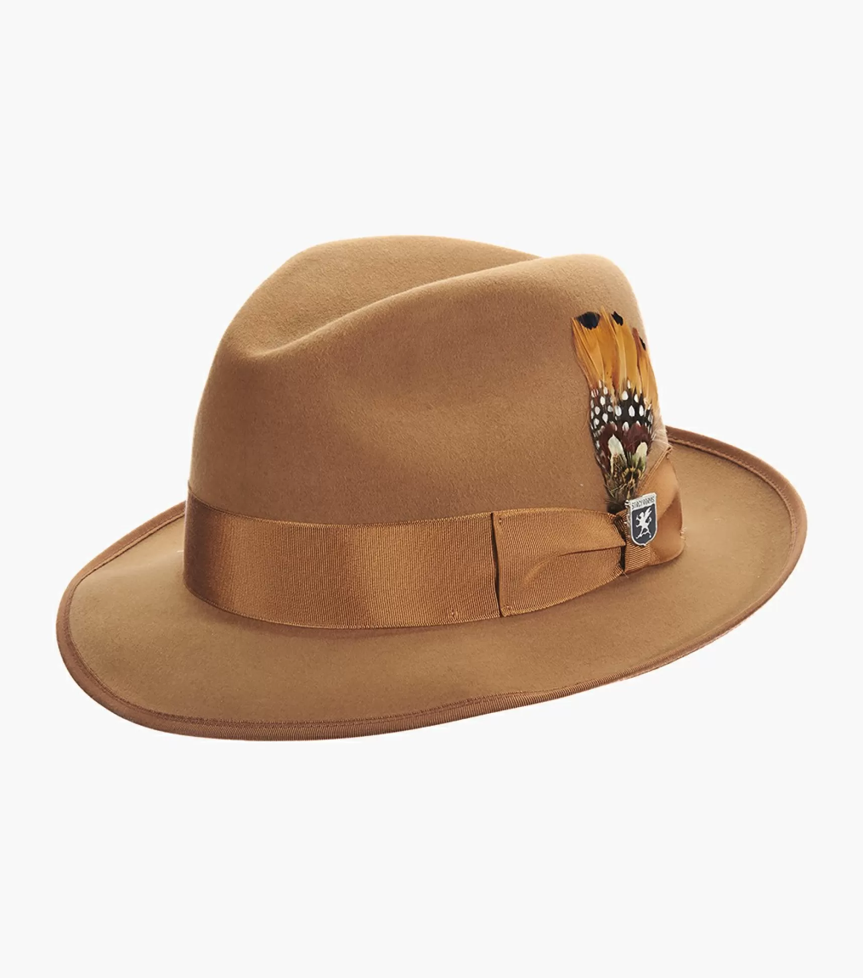 Stacy Adams Hats>Clifton Fedora Wool Pinch Front Hat