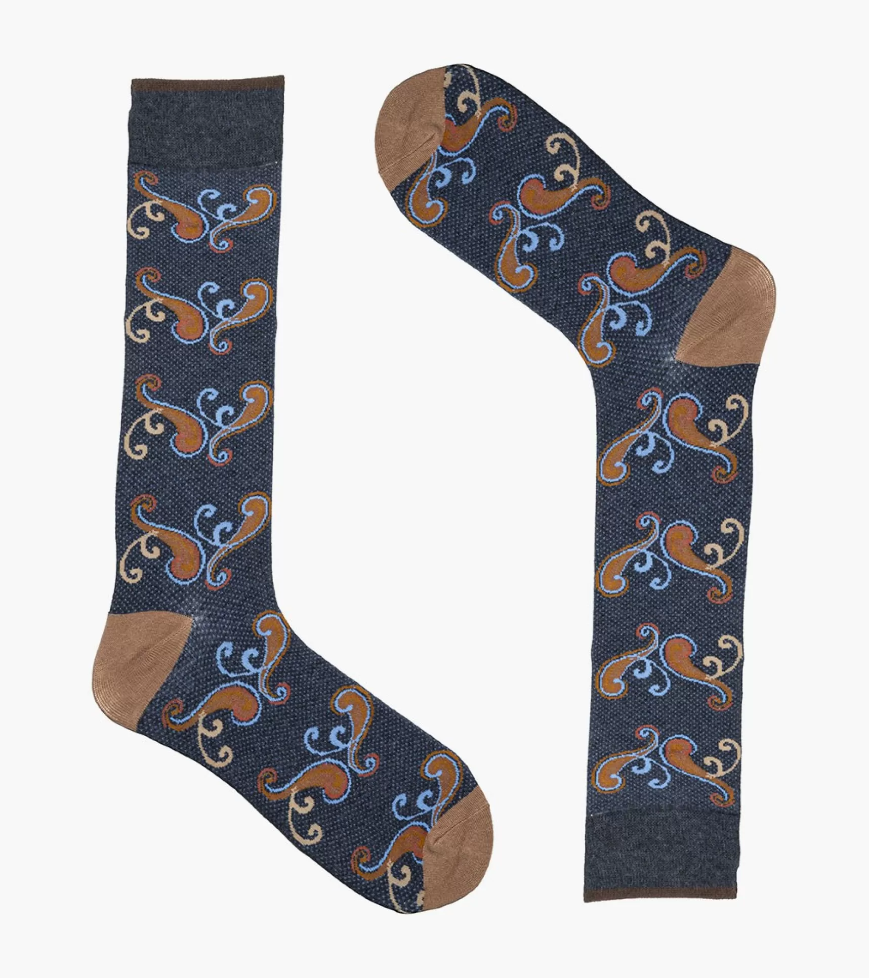 Stacy Adams Socks>Cool Paisley Men\\'S Crew Dress Sock