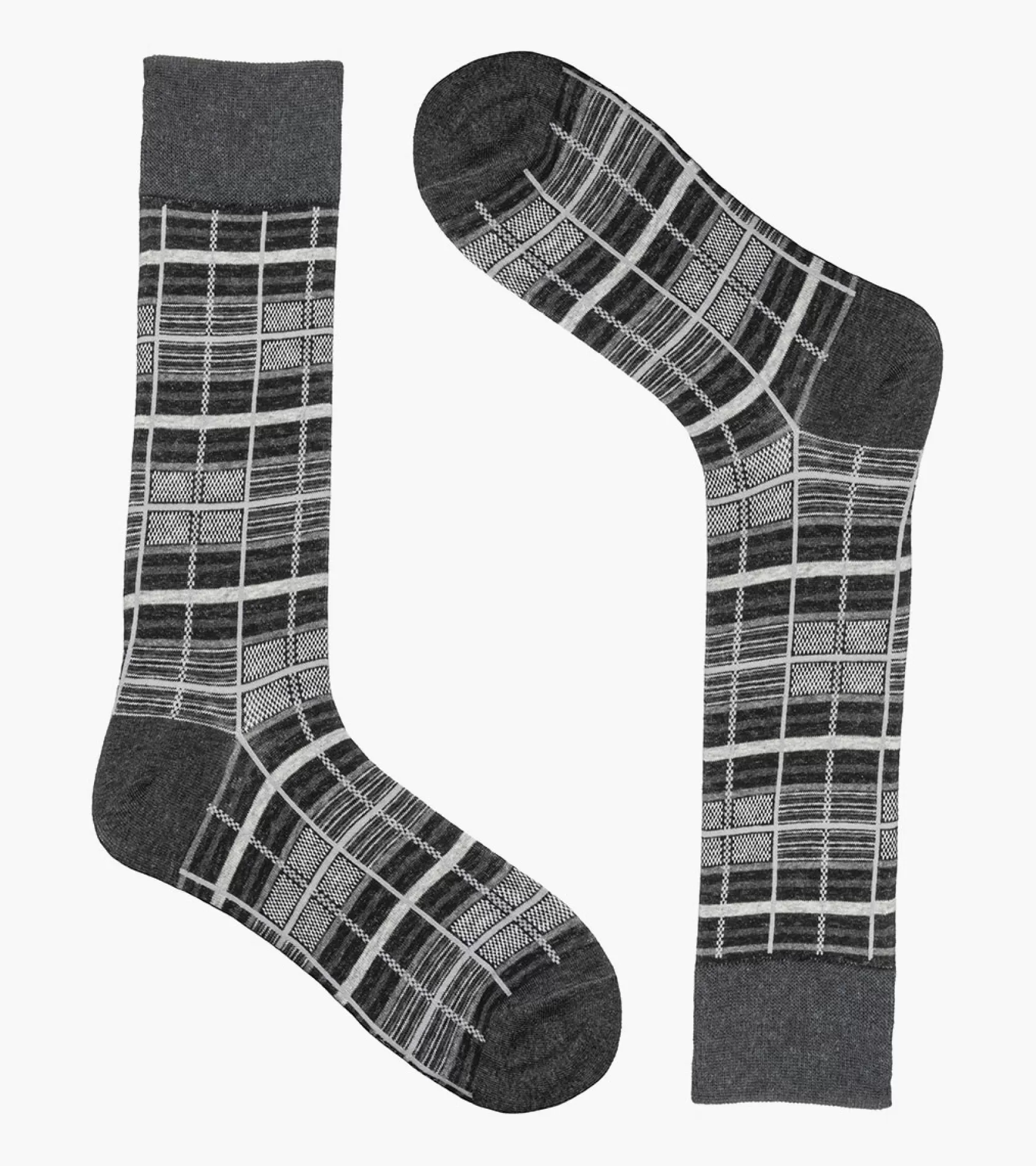 Stacy Adams Socks>Cool Plaid Men\\'S Crew Dress Socks