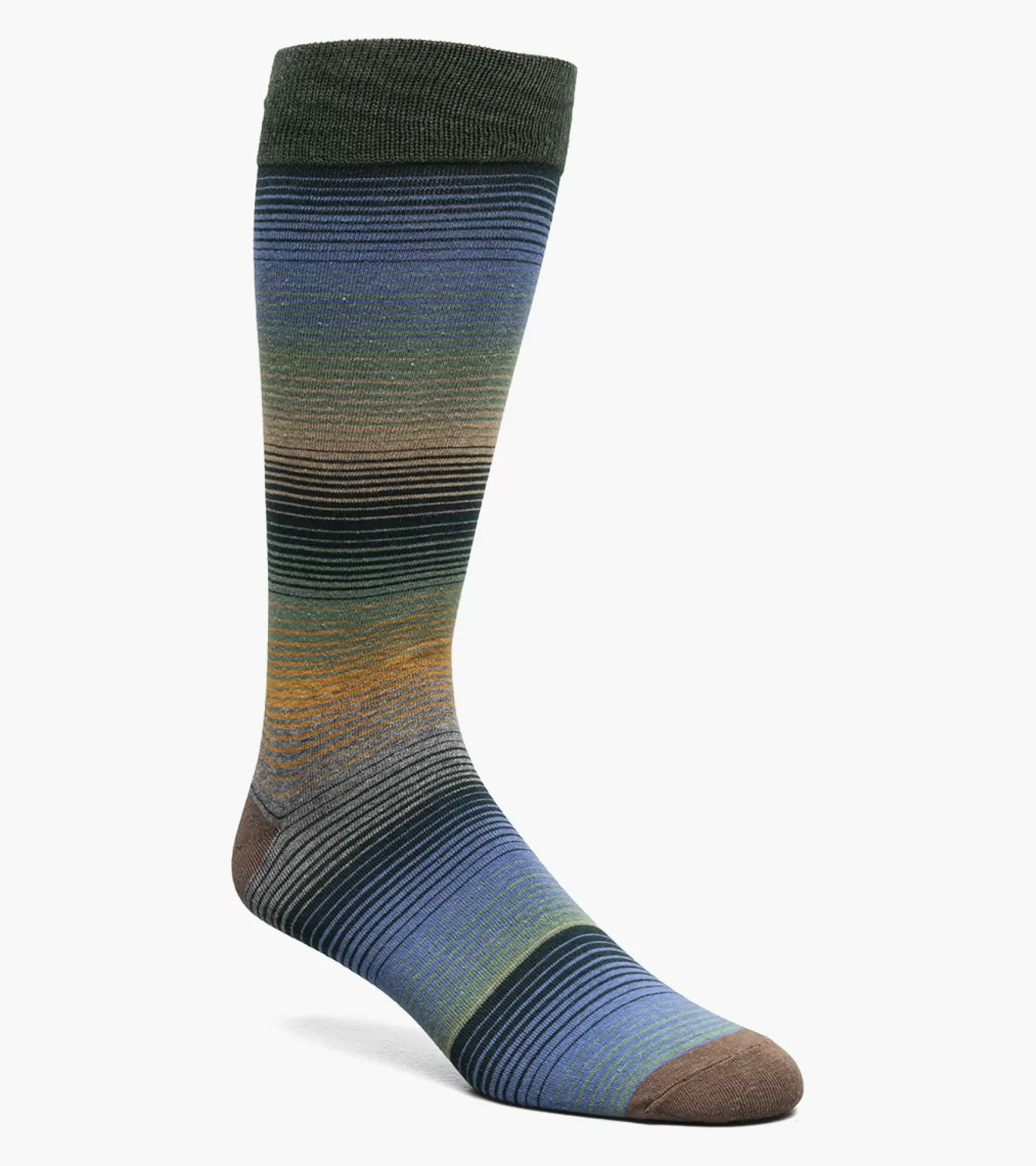 Stacy Adams Socks>Cool Stripe Men\\'S Crew Dress Sock