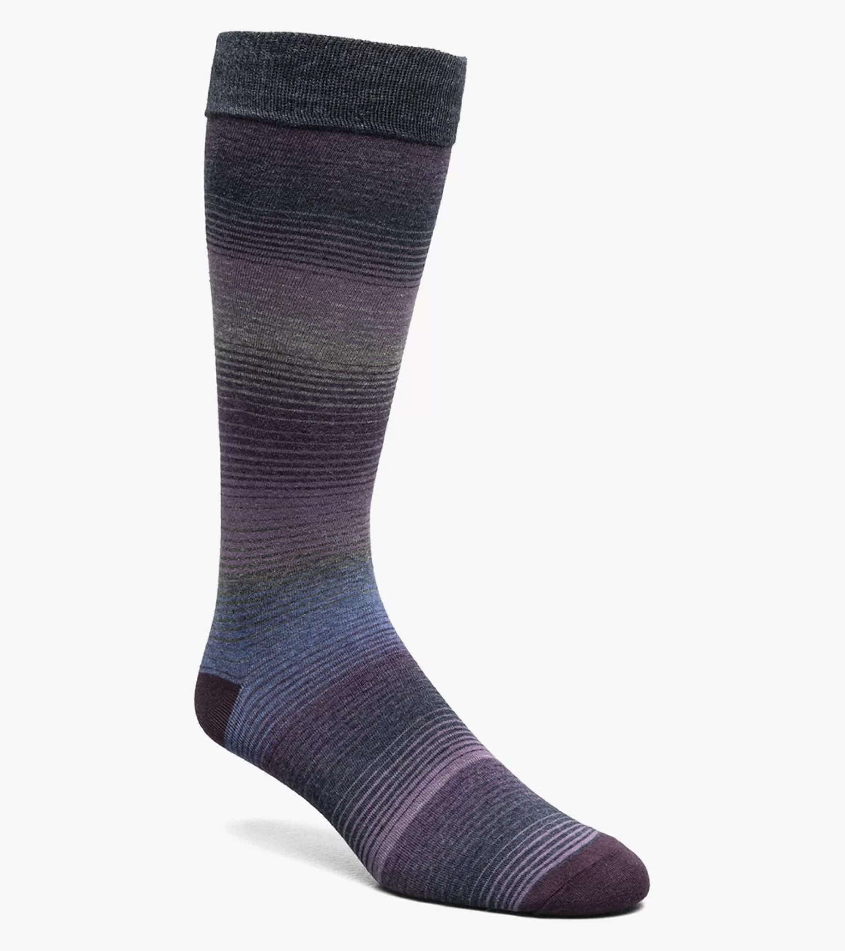 Stacy Adams Socks>Cool Stripe Men\\'S Crew Dress Sock