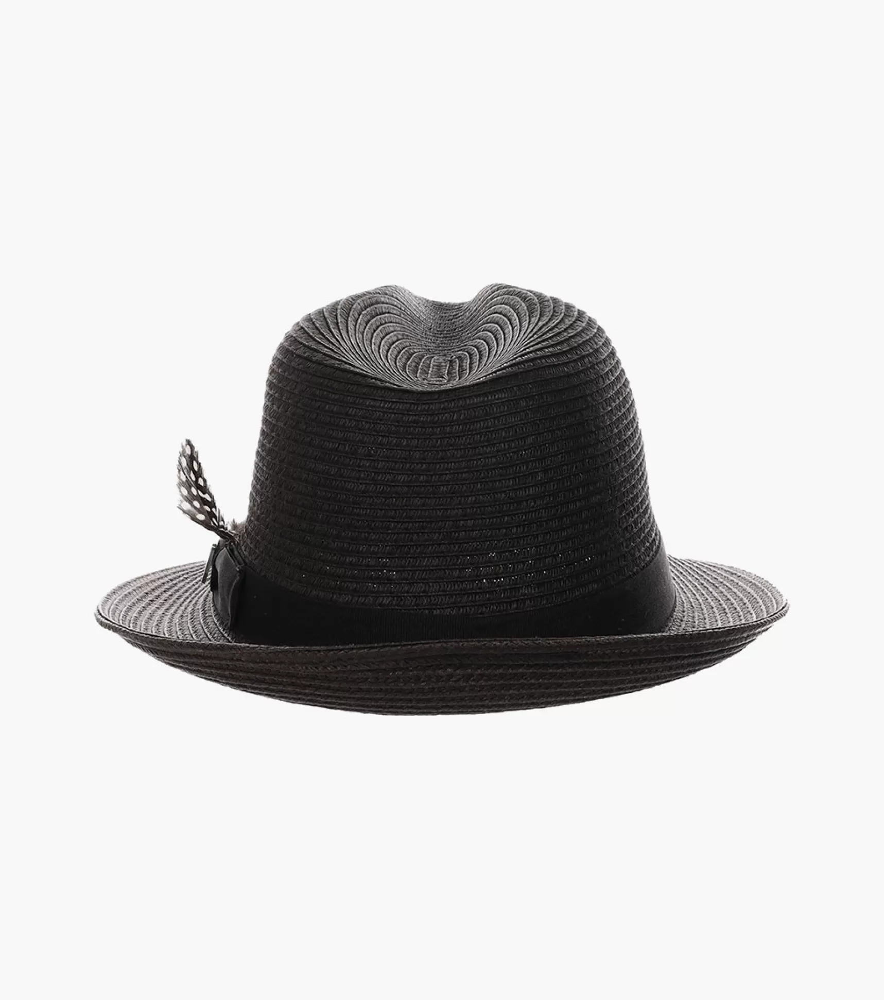 Stacy Adams Hats>Corby Fedora Paper Braid Pinch Front Hat