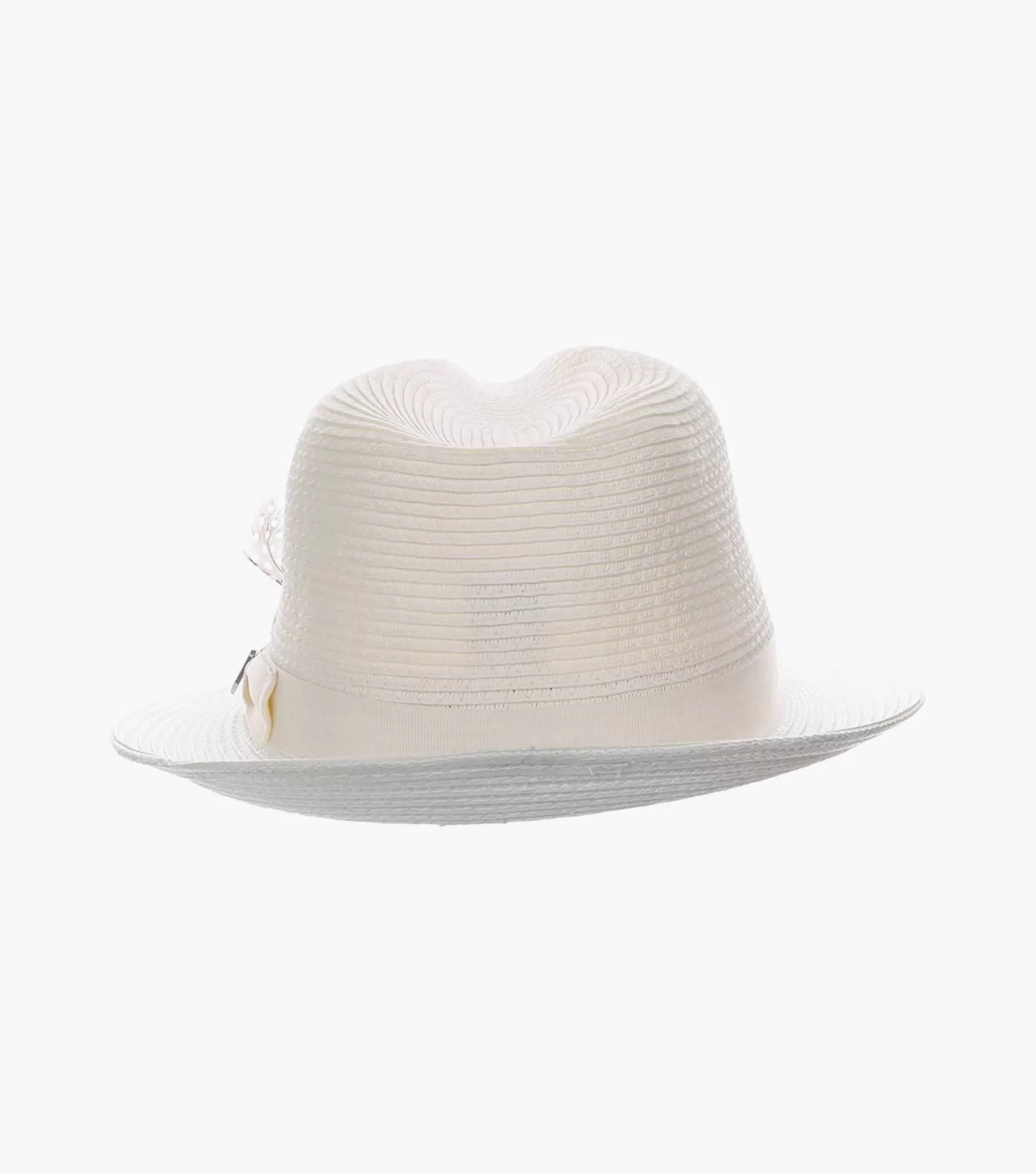 Stacy Adams Hats>Corby Fedora Paper Braid Pinch Front Hat
