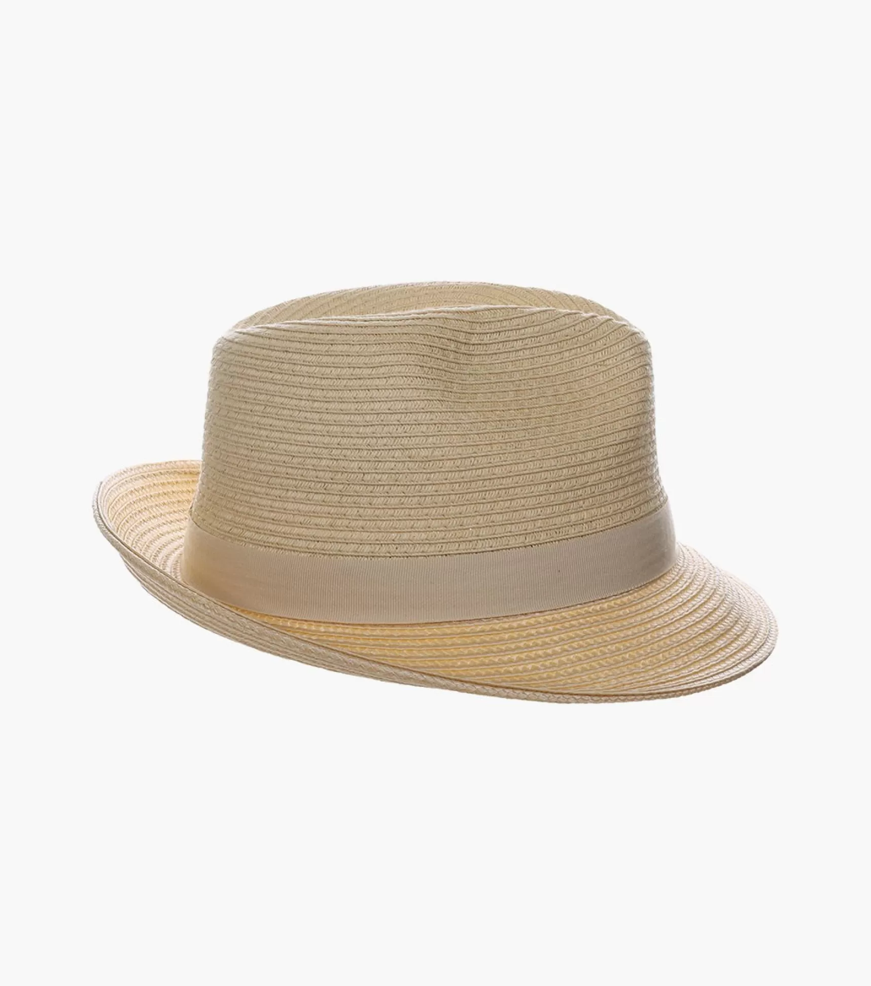 Stacy Adams Hats>Corby Fedora Paper Braid Pinch Front Hat