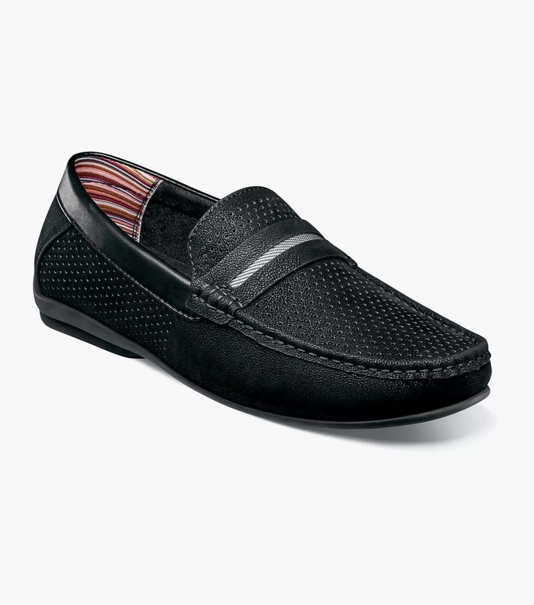 Stacy Adams Loafers>Corby Moc Toe Saddle Slip On