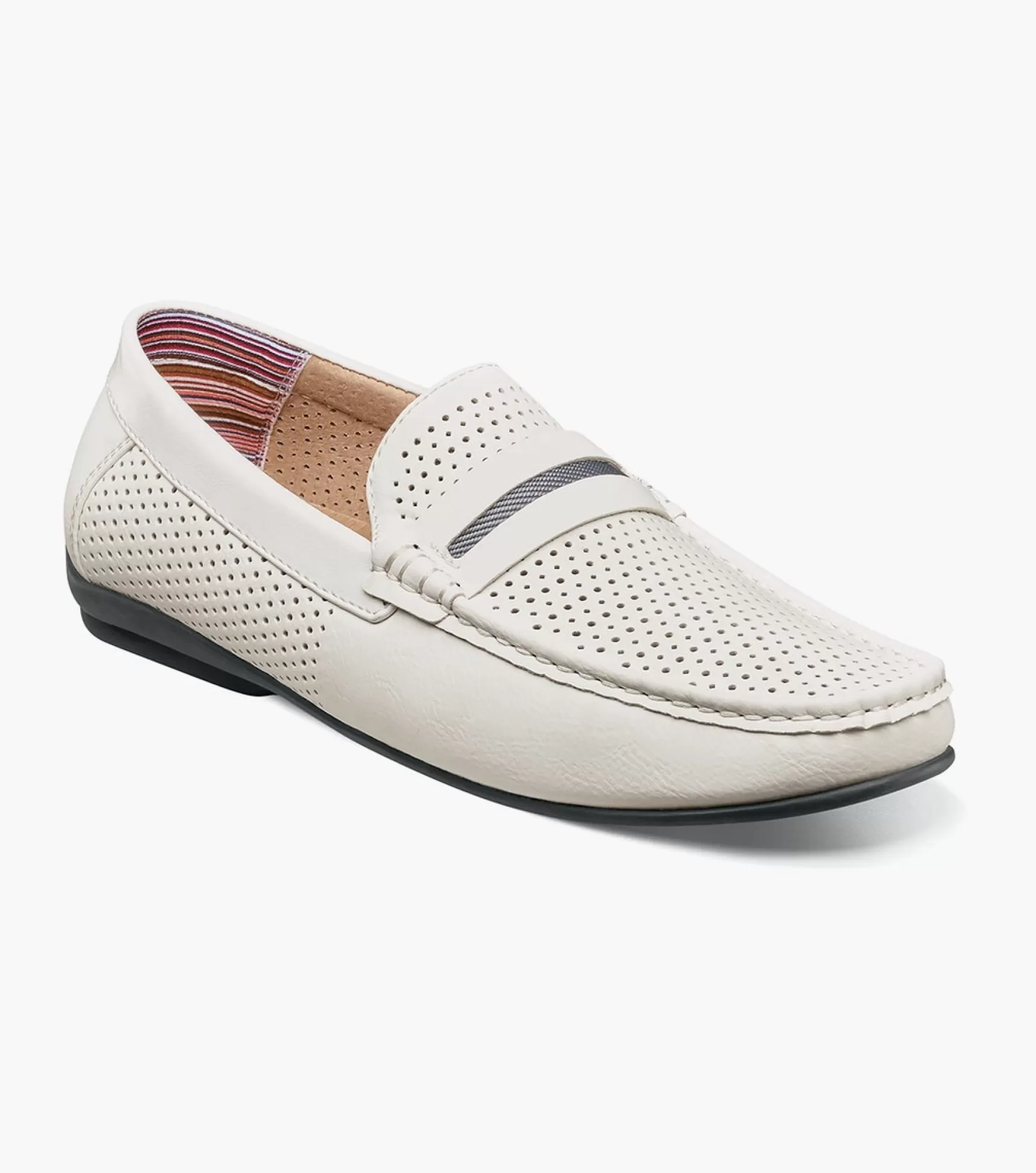 Stacy Adams Loafers>Corby Moc Toe Saddle Slip On