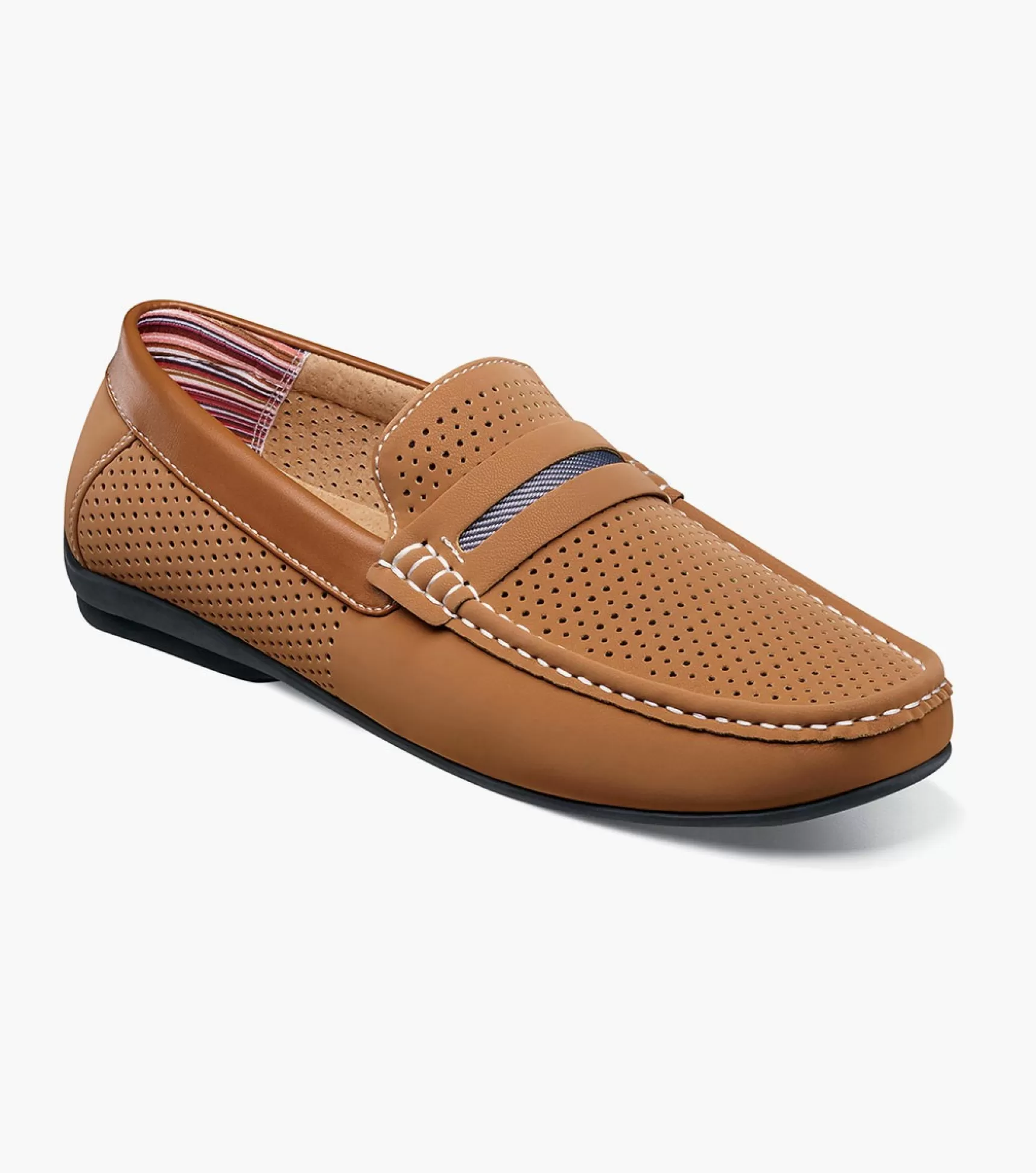 Stacy Adams Loafers>Corby Moc Toe Saddle Slip On