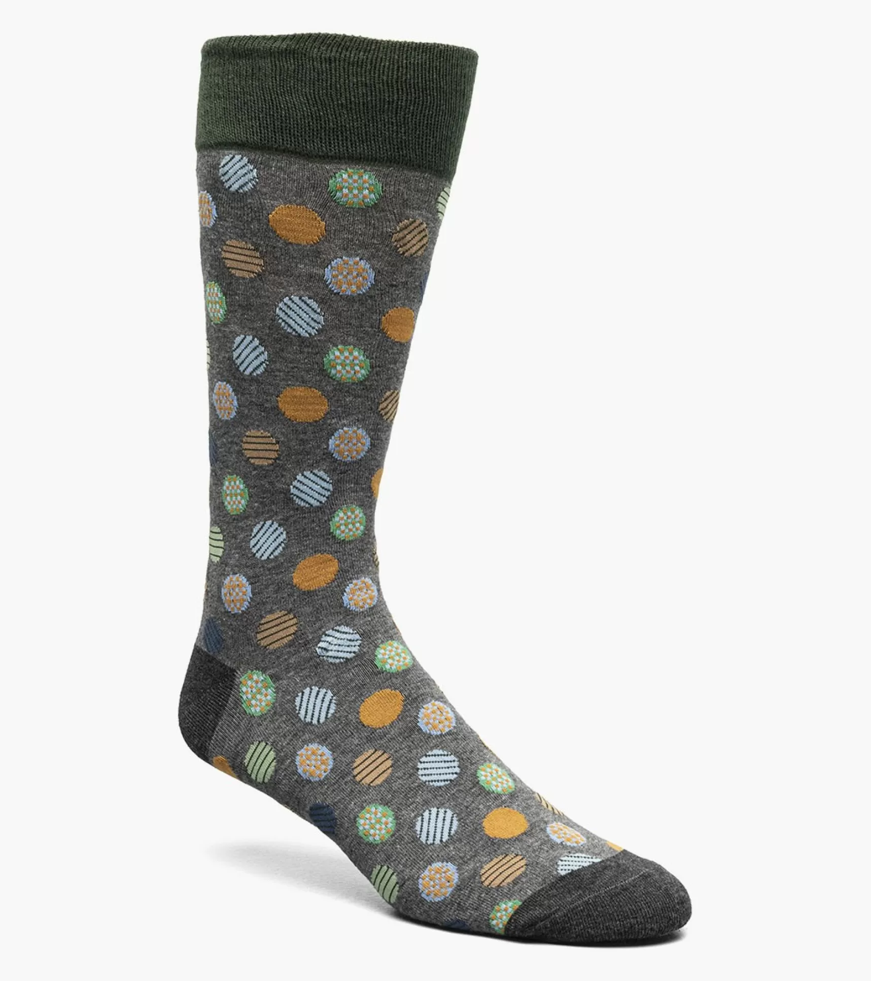 Stacy Adams Socks>Dots Men\\'S Crew Dress Sock