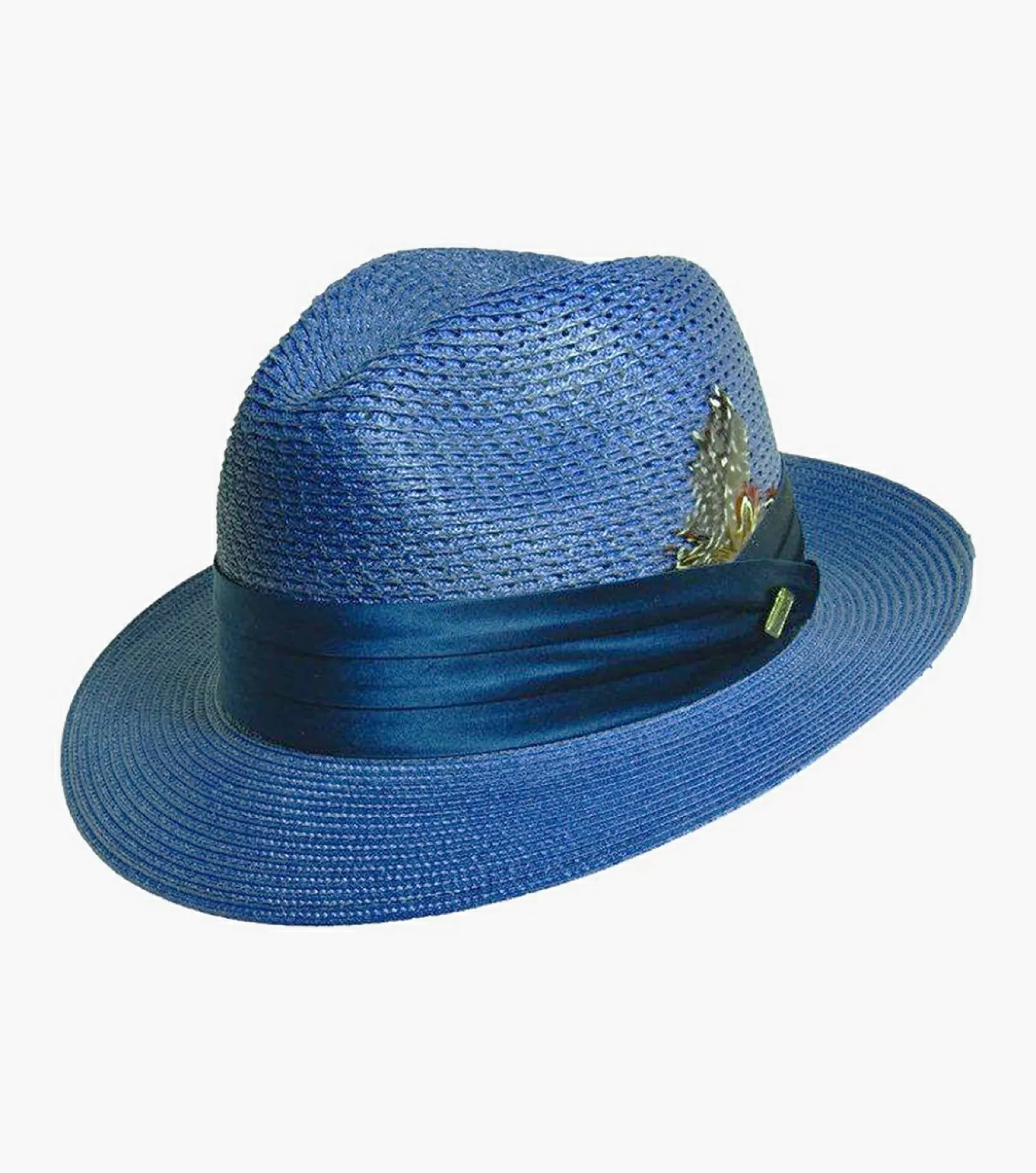 Stacy Adams Hats>Dublin Fedora Poly Braided Pinch Front Hat