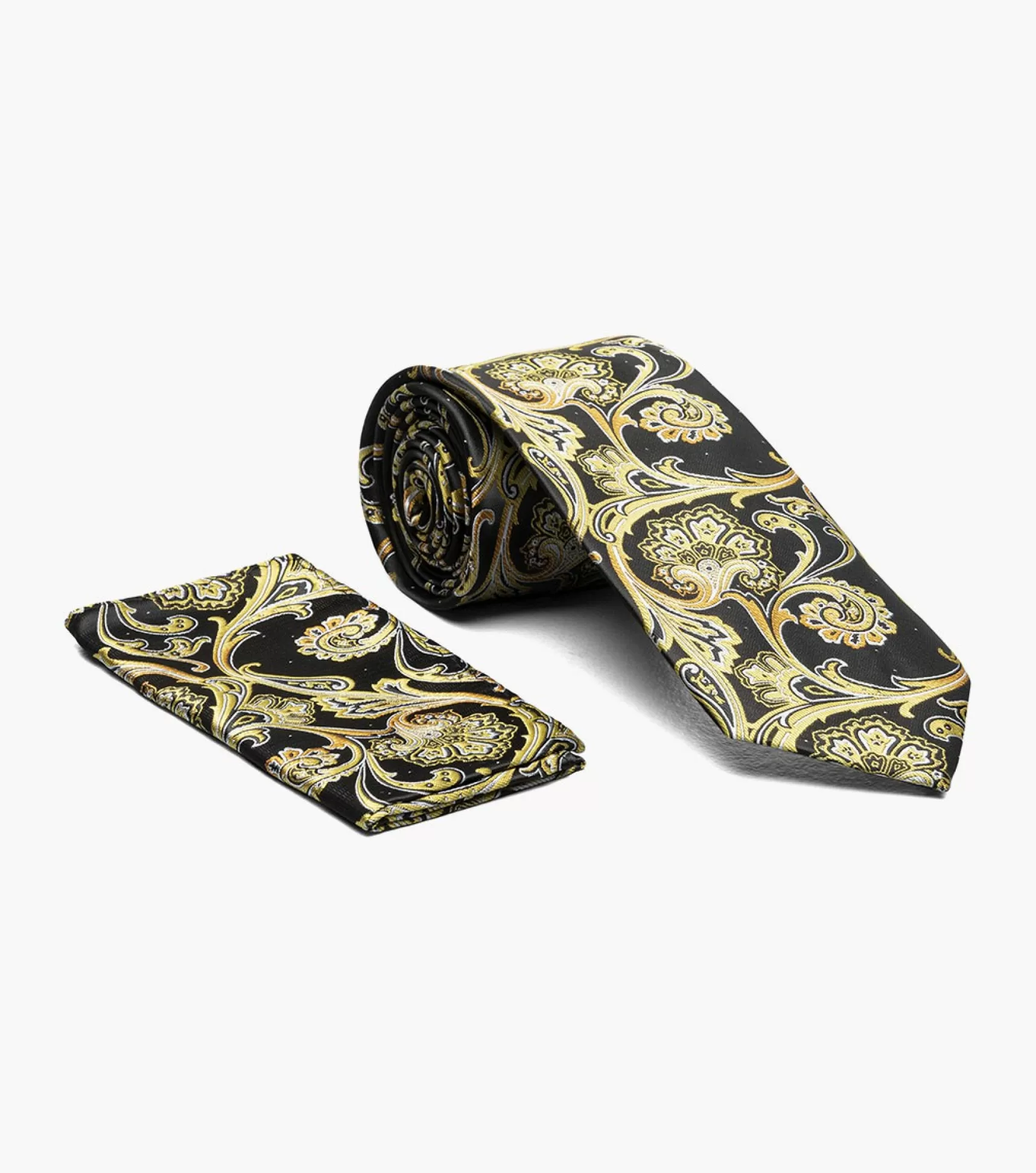 Stacy Adams Ties>Eusebio Tie & Hanky Set