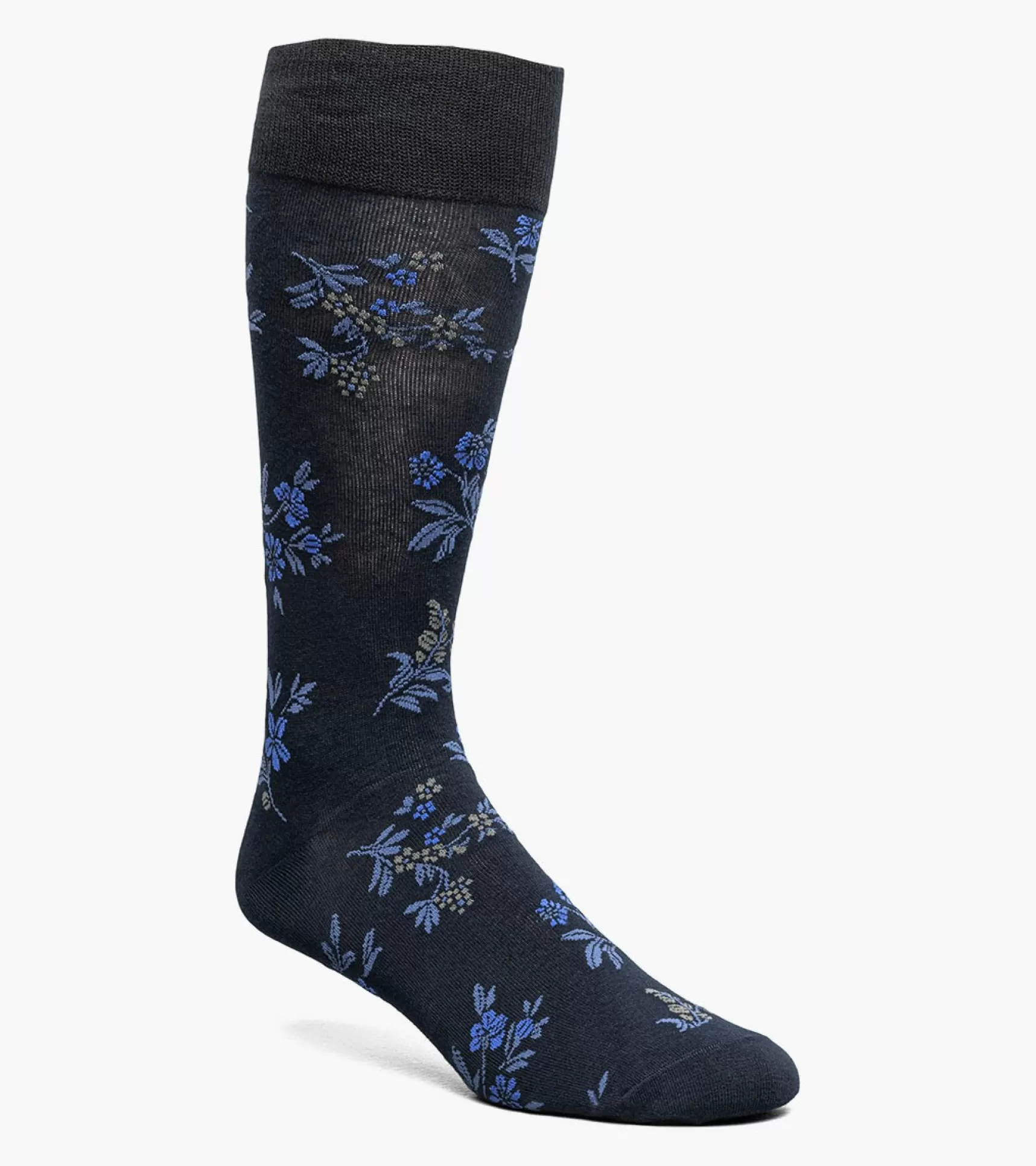 Stacy Adams Socks>Fancy Floral Men\\'S Crew Dress Socks