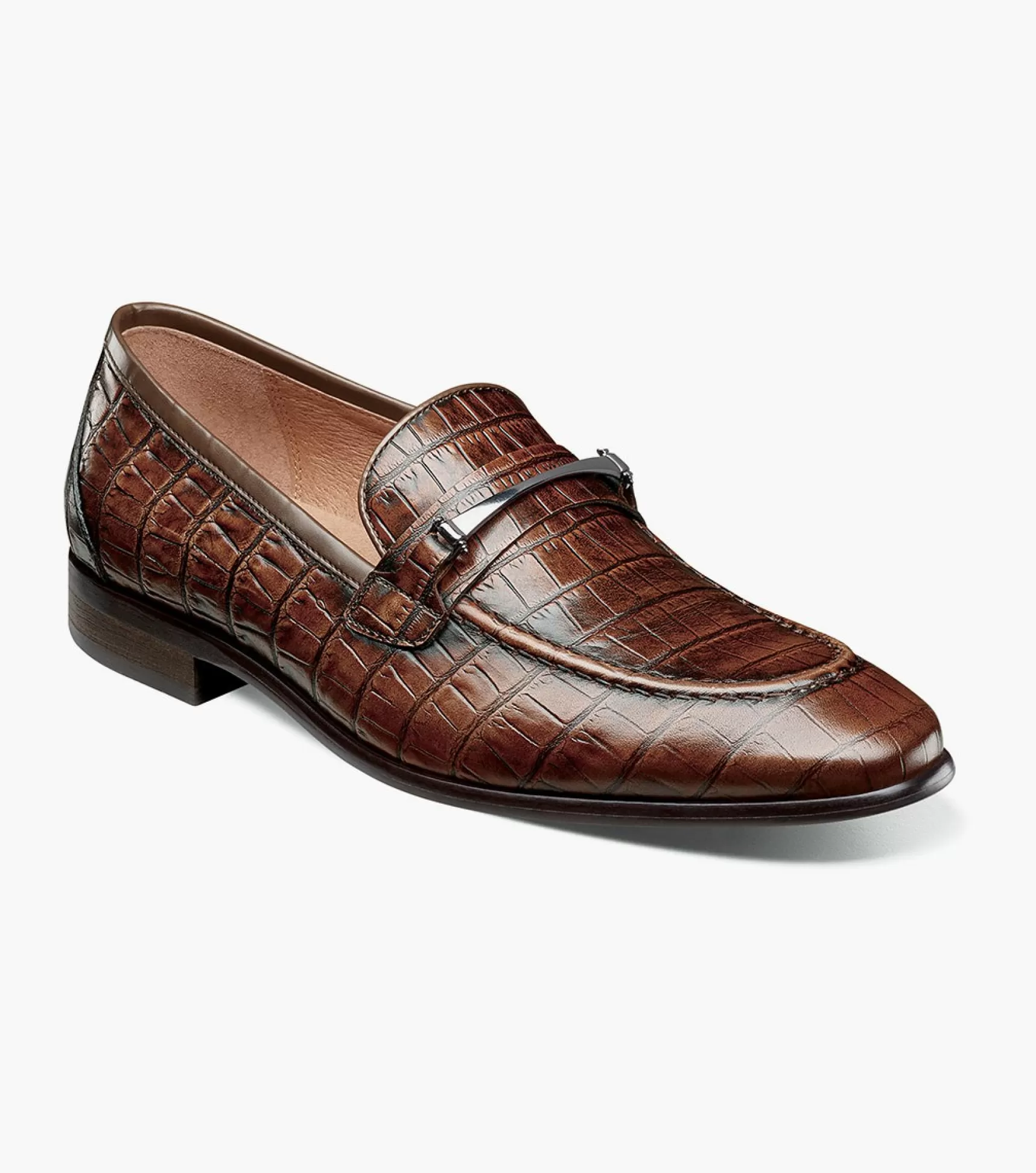 Stacy Adams Loafers>Ferdinand Moc Toe Bit Slip On