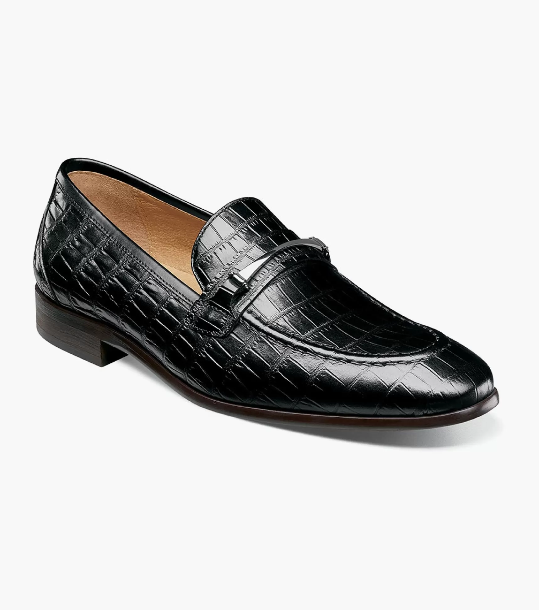 Stacy Adams Loafers>Ferdinand Moc Toe Bit Slip On