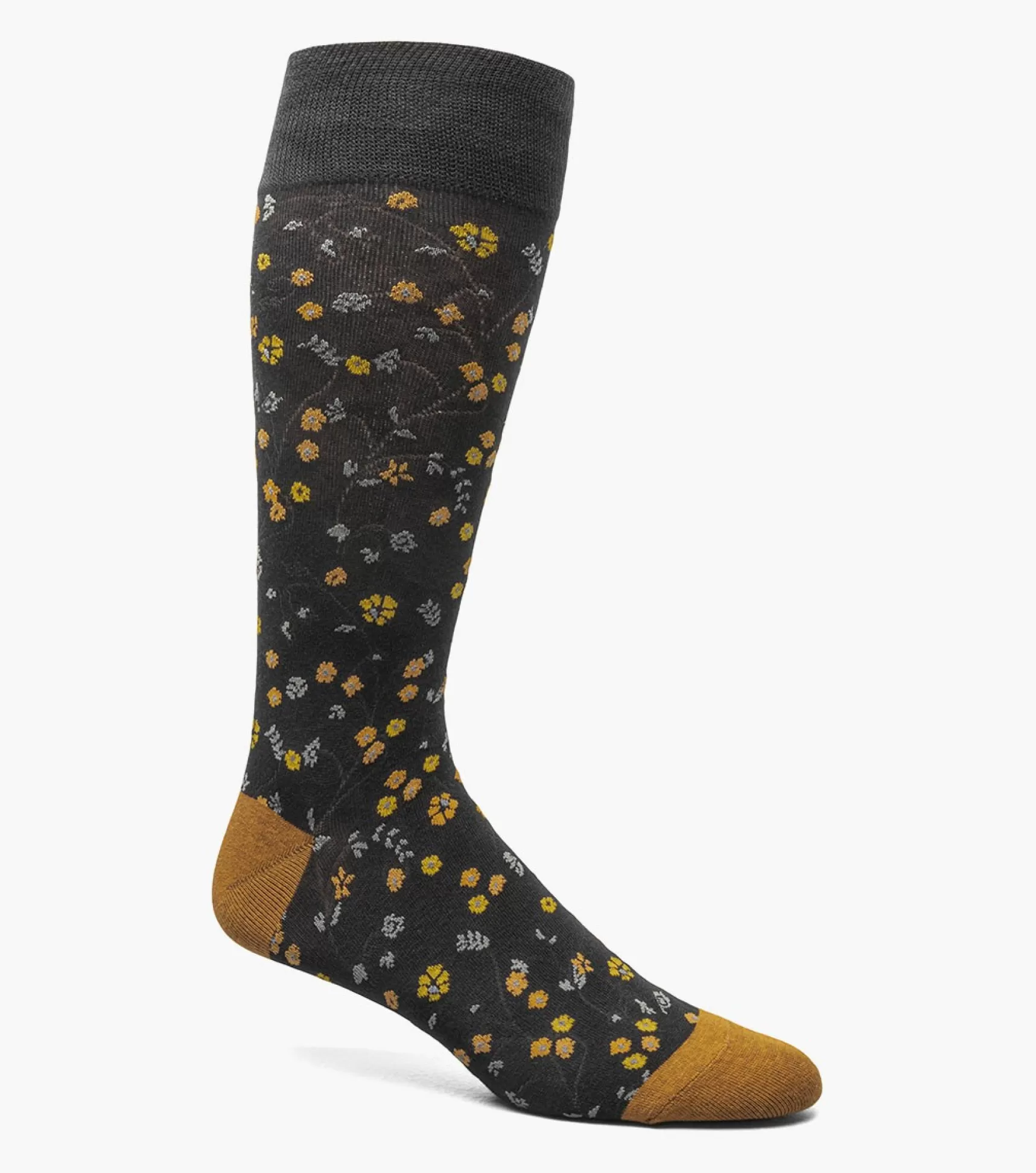 Stacy Adams Socks>Fine Floral Men\\'S Crew Dress Sock