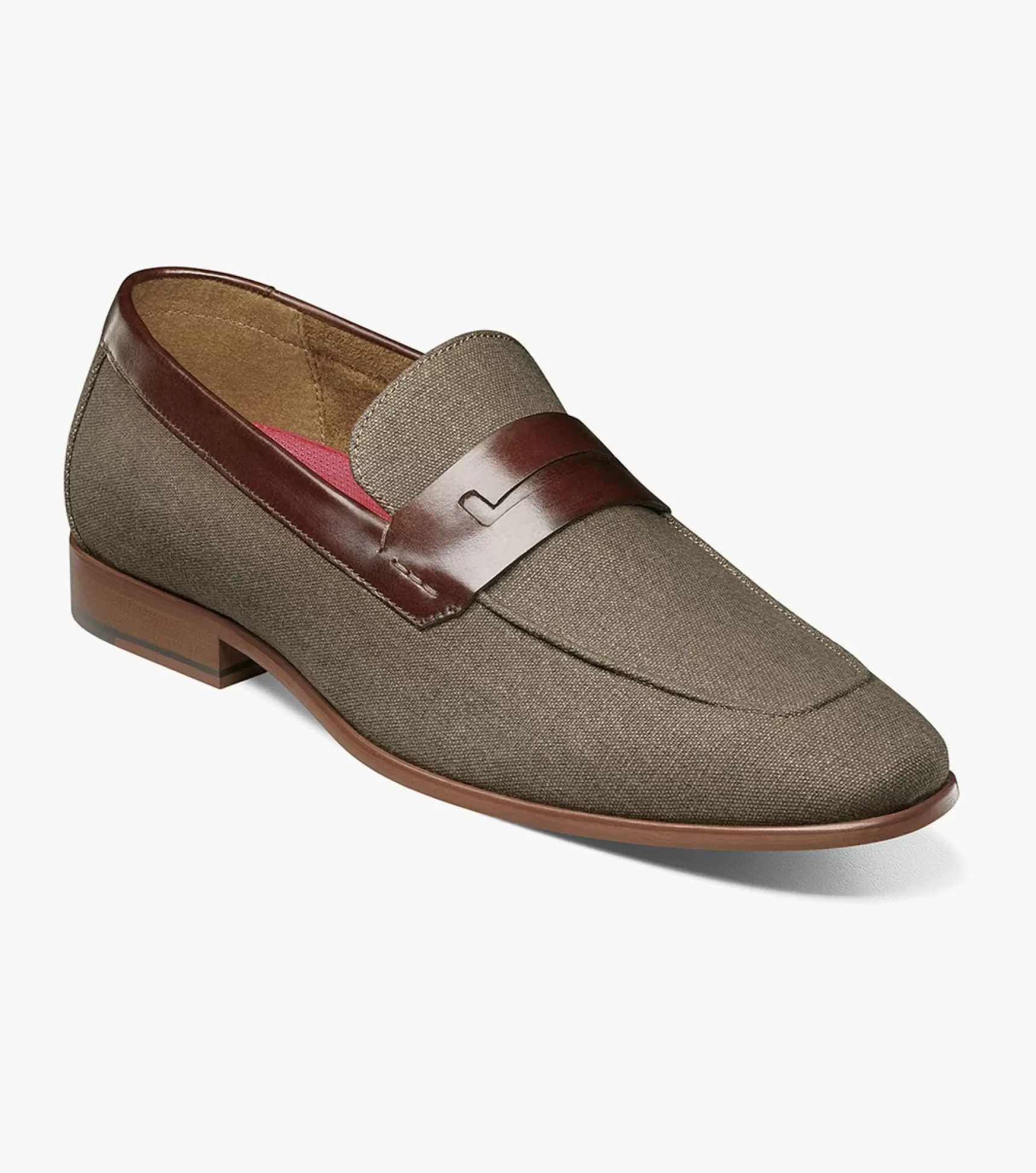 Stacy Adams Loafers>Gill Moc Toe Saddle Slip On