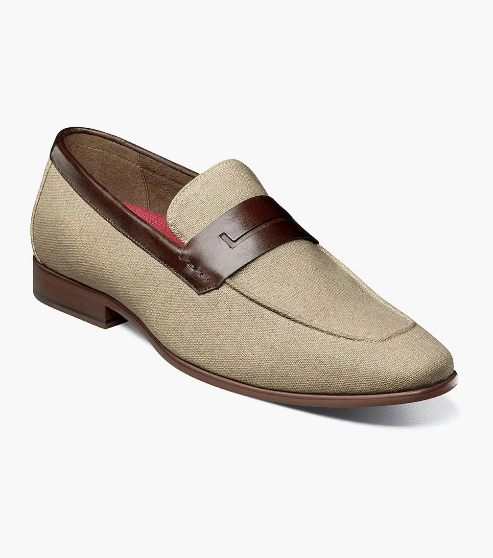 Stacy Adams Loafers>Gill Moc Toe Saddle Slip On