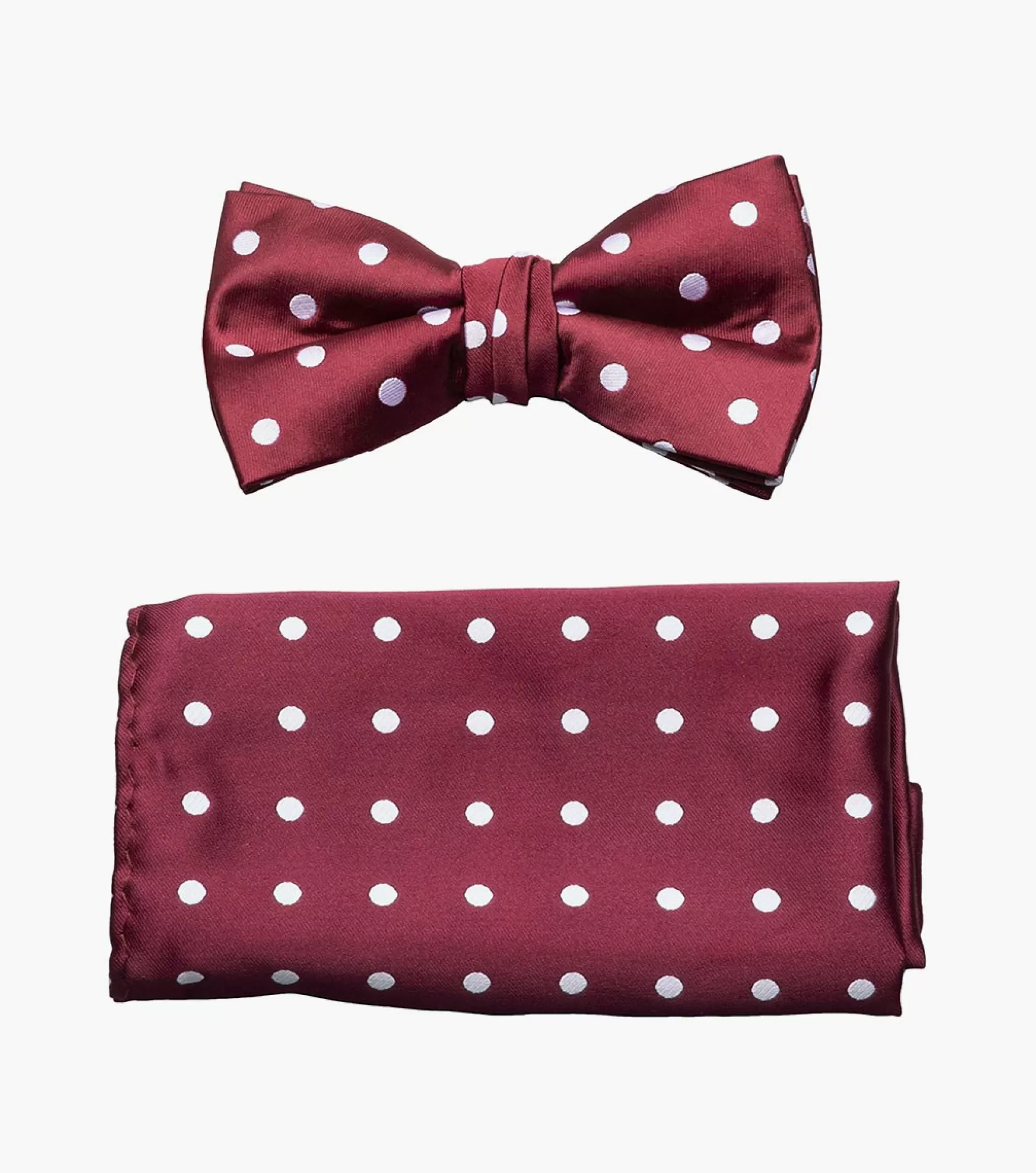 Stacy Adams Ties>Giroux Bow Tie & Hanky Set