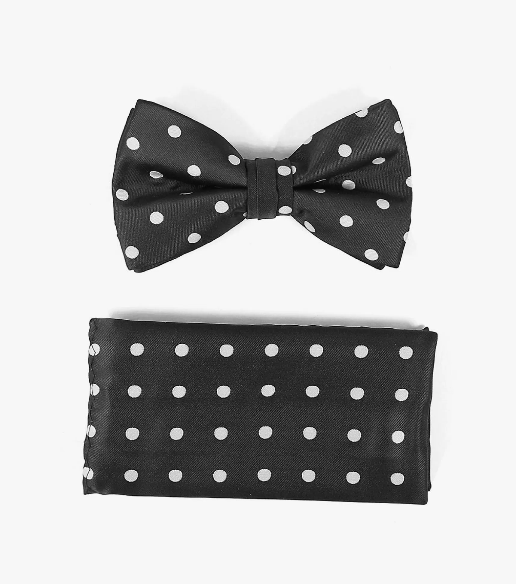 Stacy Adams Ties>Giroux Bow Tie & Hanky Set