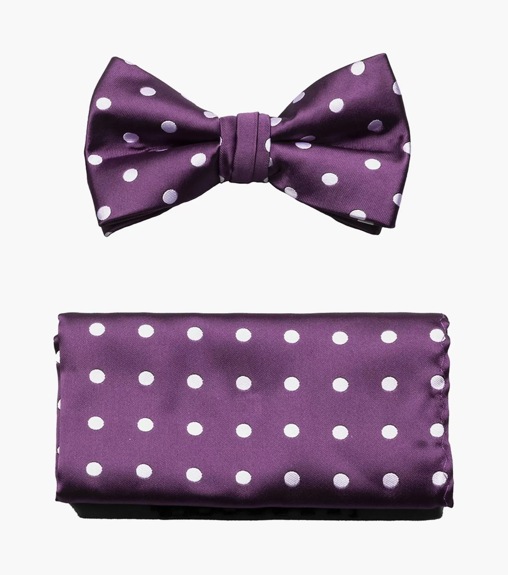 Stacy Adams Ties>Giroux Bow Tie & Hanky Set