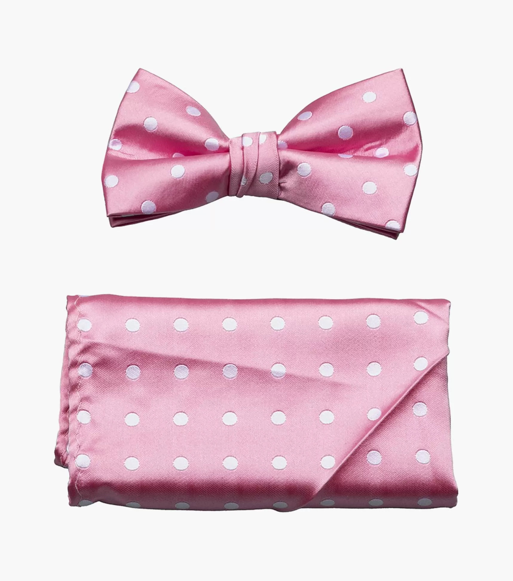 Stacy Adams Ties>Giroux Bow Tie & Hanky Set