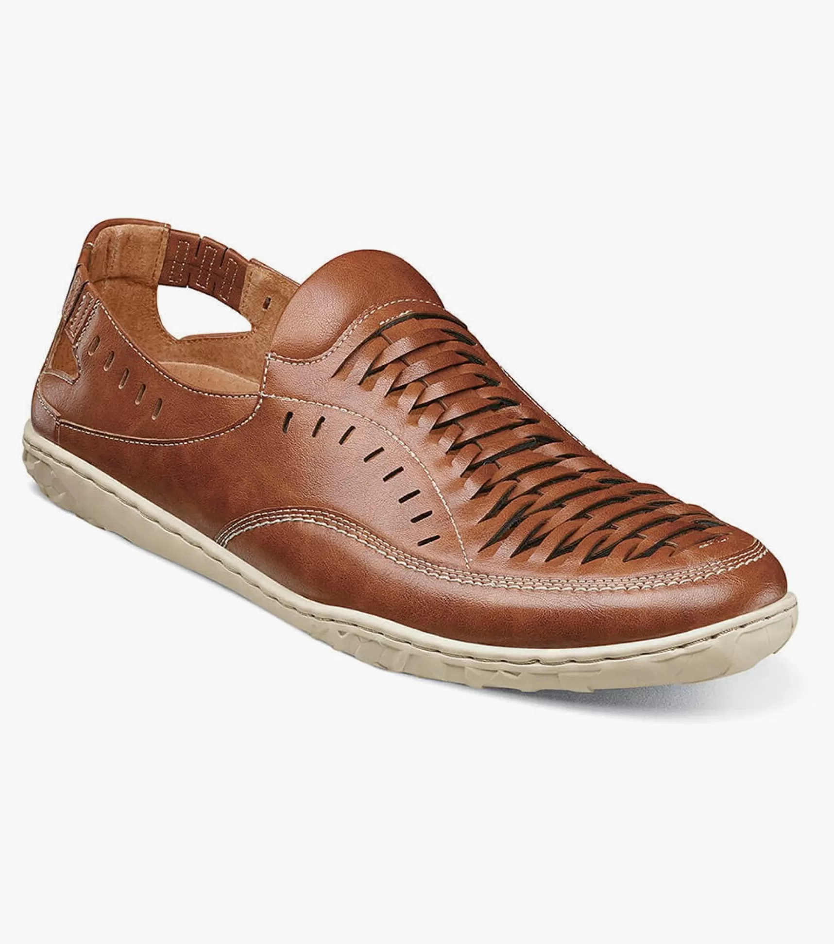 Stacy Adams Casual>Ibiza Woven Vamp Moc Toe Slip On