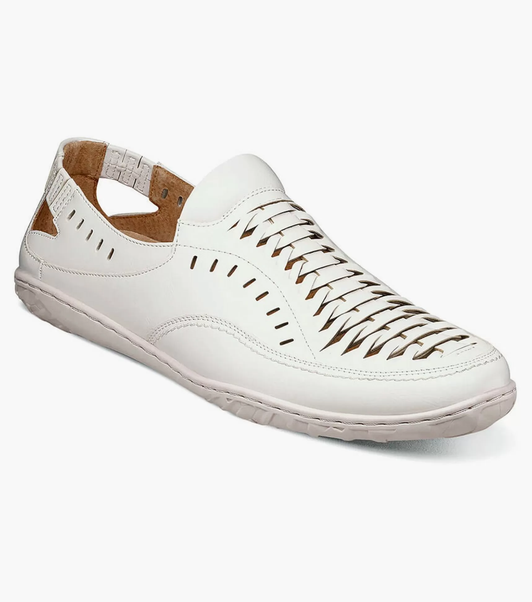 Stacy Adams Casual>Ibiza Woven Vamp Moc Toe Slip On