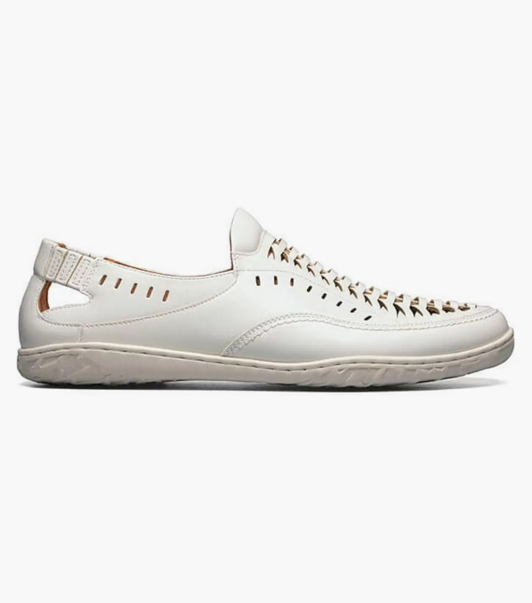 Stacy Adams Casual>Ibiza Woven Vamp Moc Toe Slip On