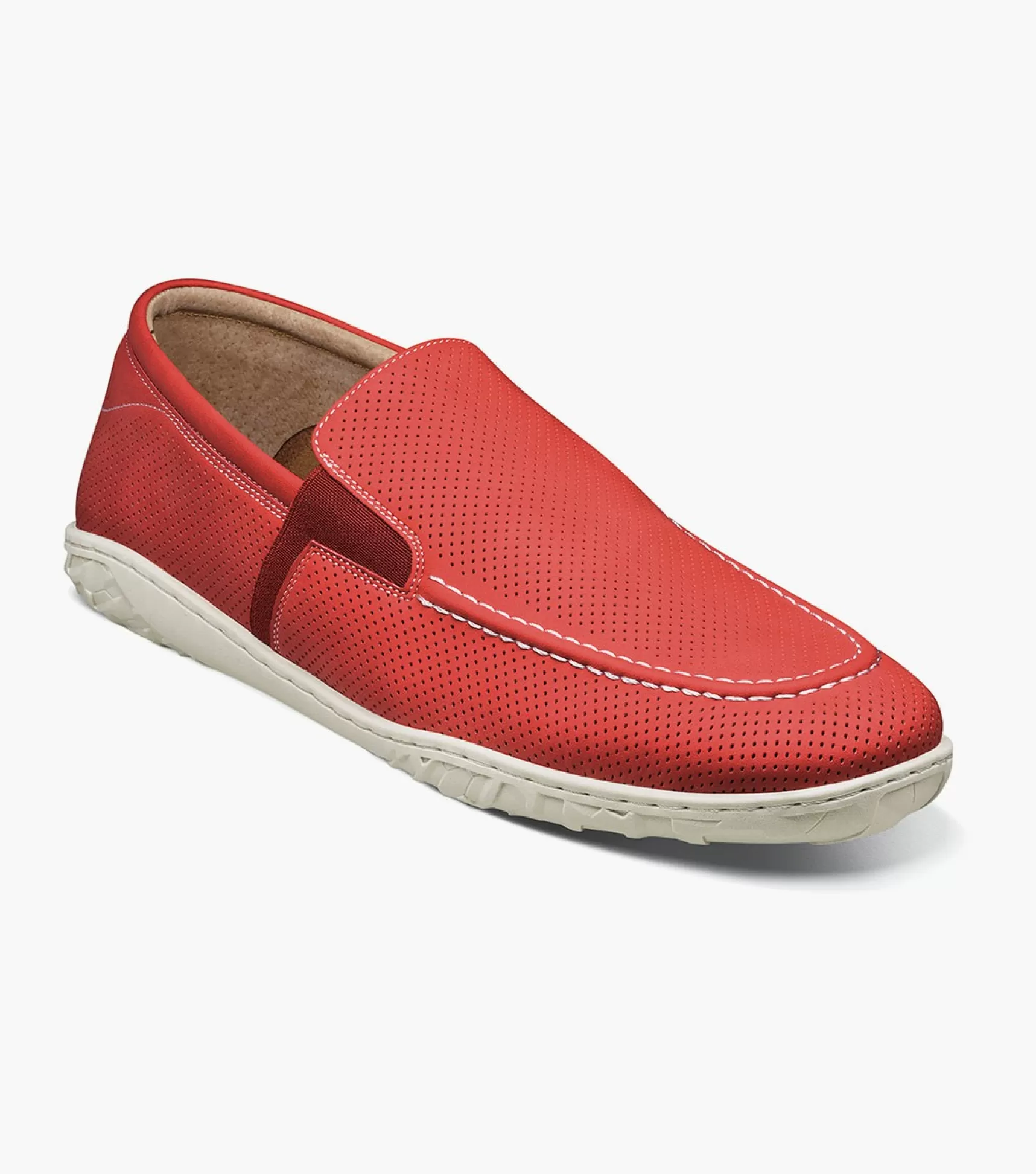 Stacy Adams Loafers>Ilan Perf Moc Toe Slip On