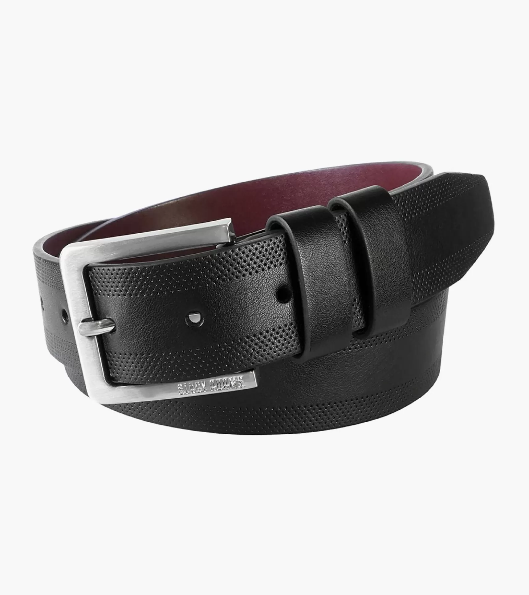 Stacy Adams Belts>James Double Strap Belt