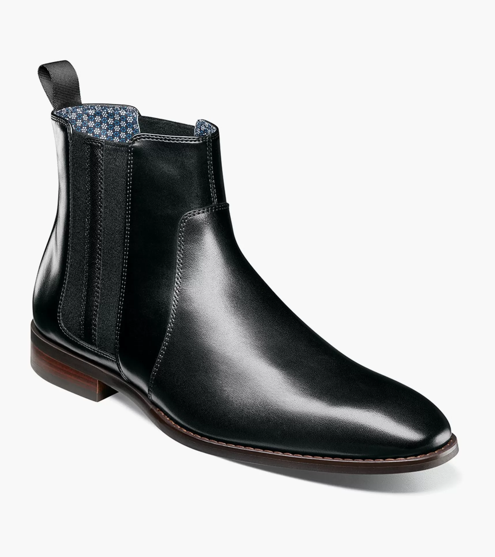 Stacy Adams Boots>Kalen Plain Toe Chelsea Boot