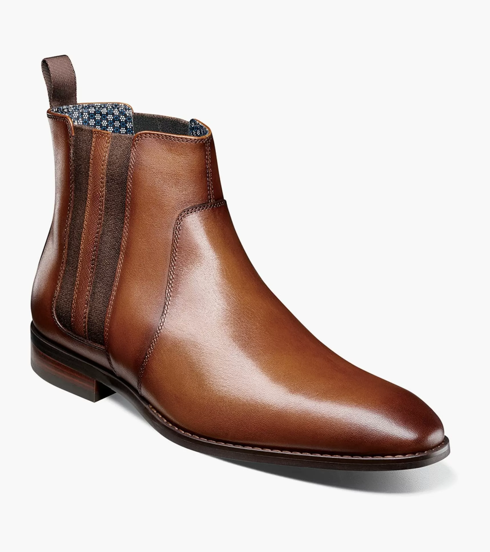 Stacy Adams Boots>Kalen Plain Toe Chelsea Boot