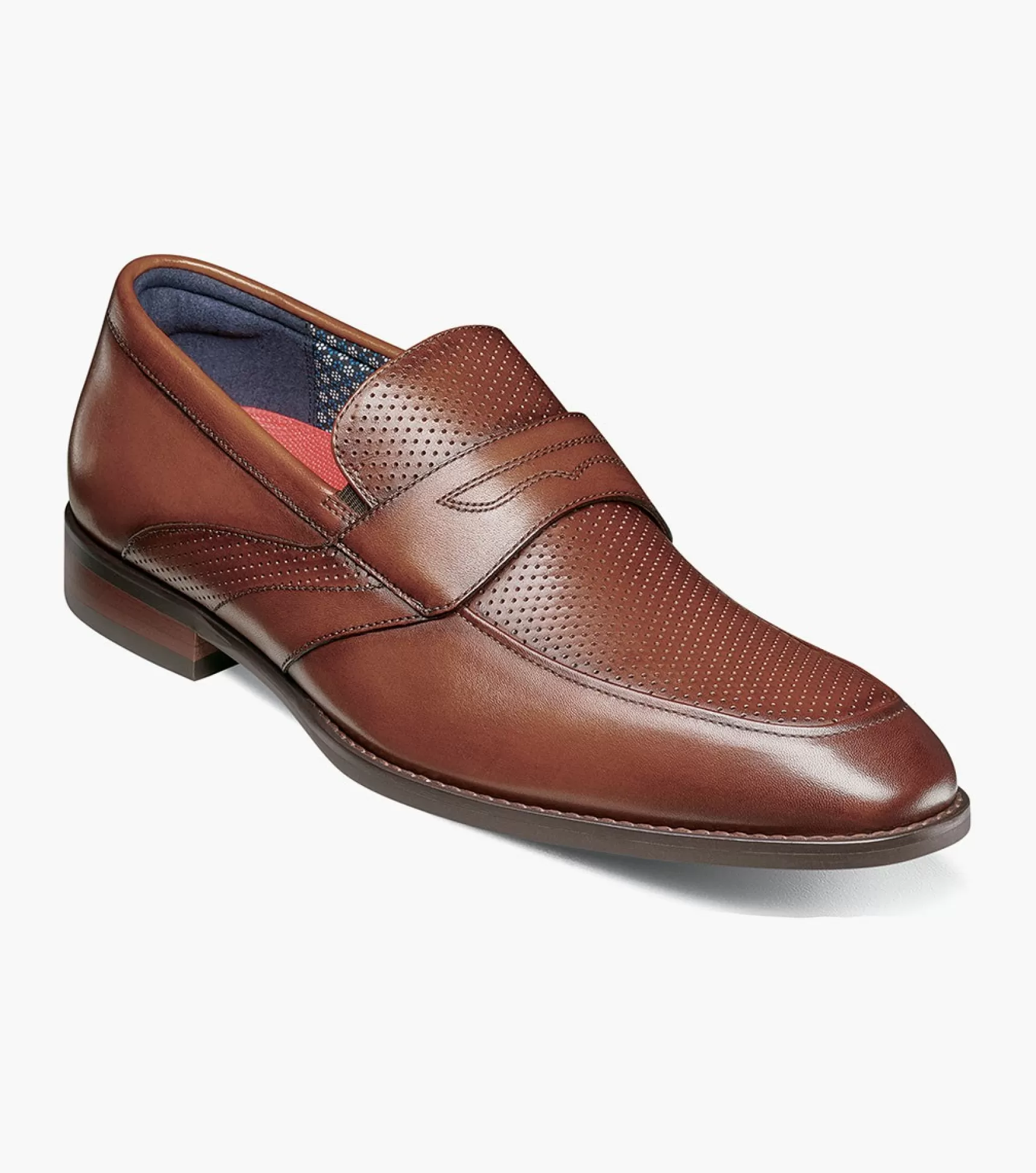 Stacy Adams Loafers>Karnes Moc Toe Penny Slip On