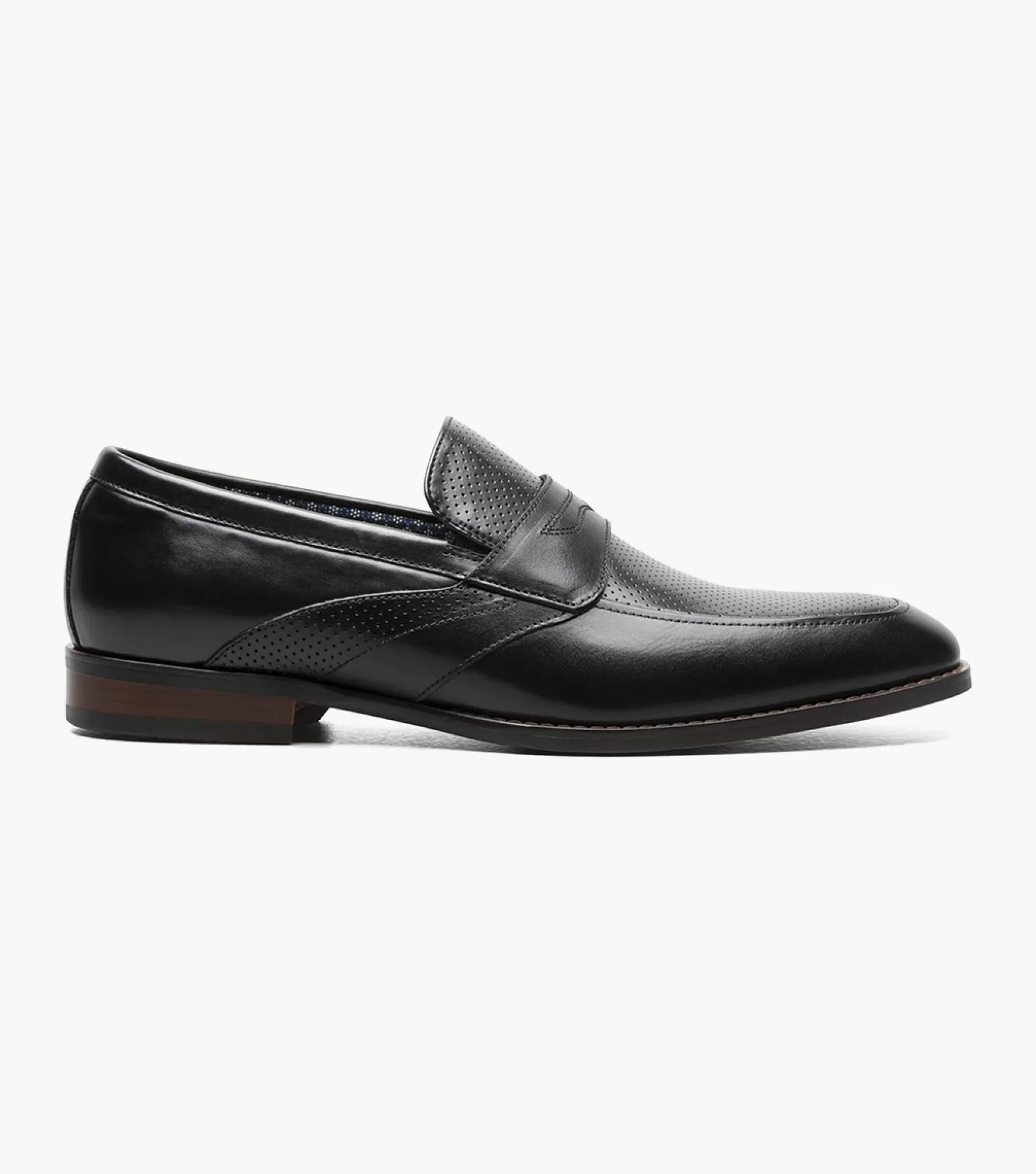 Stacy Adams Loafers>Karnes Moc Toe Penny Slip On