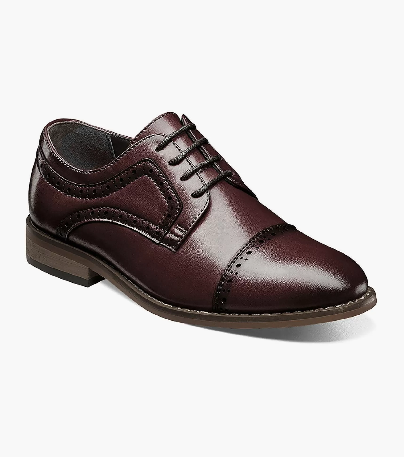 Stacy Adams Kids>Kids Dickinson Cap Toe Oxford