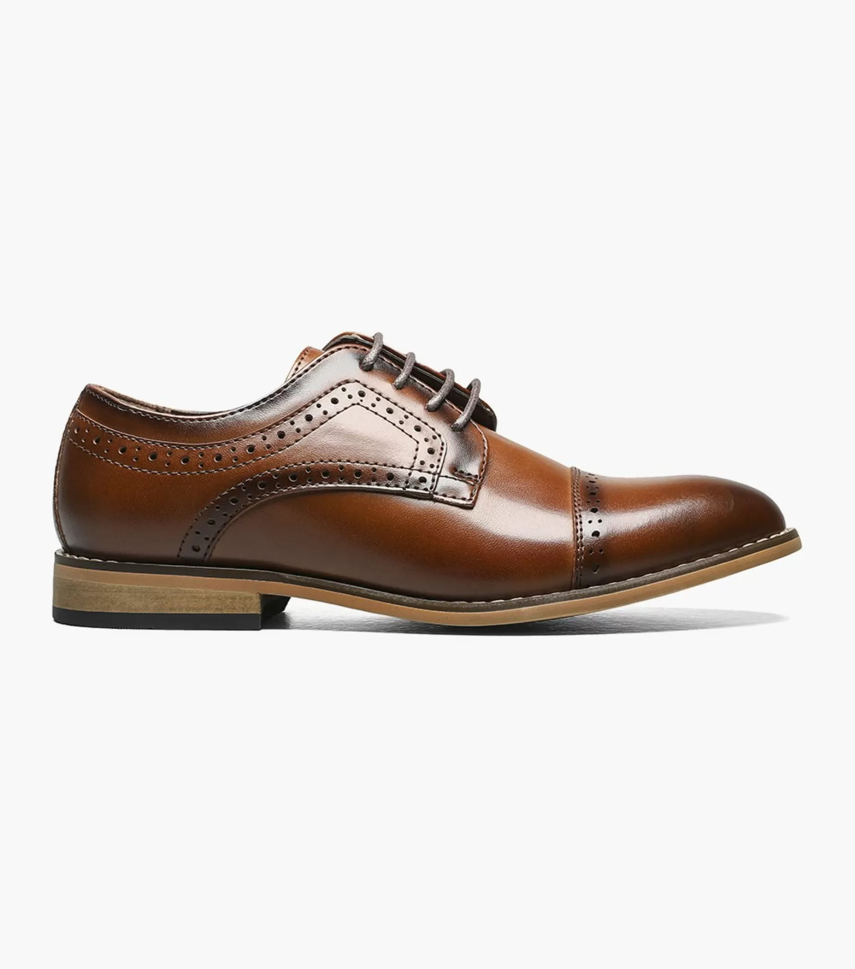 Stacy Adams Kids>Kids Dickinson Cap Toe Oxford