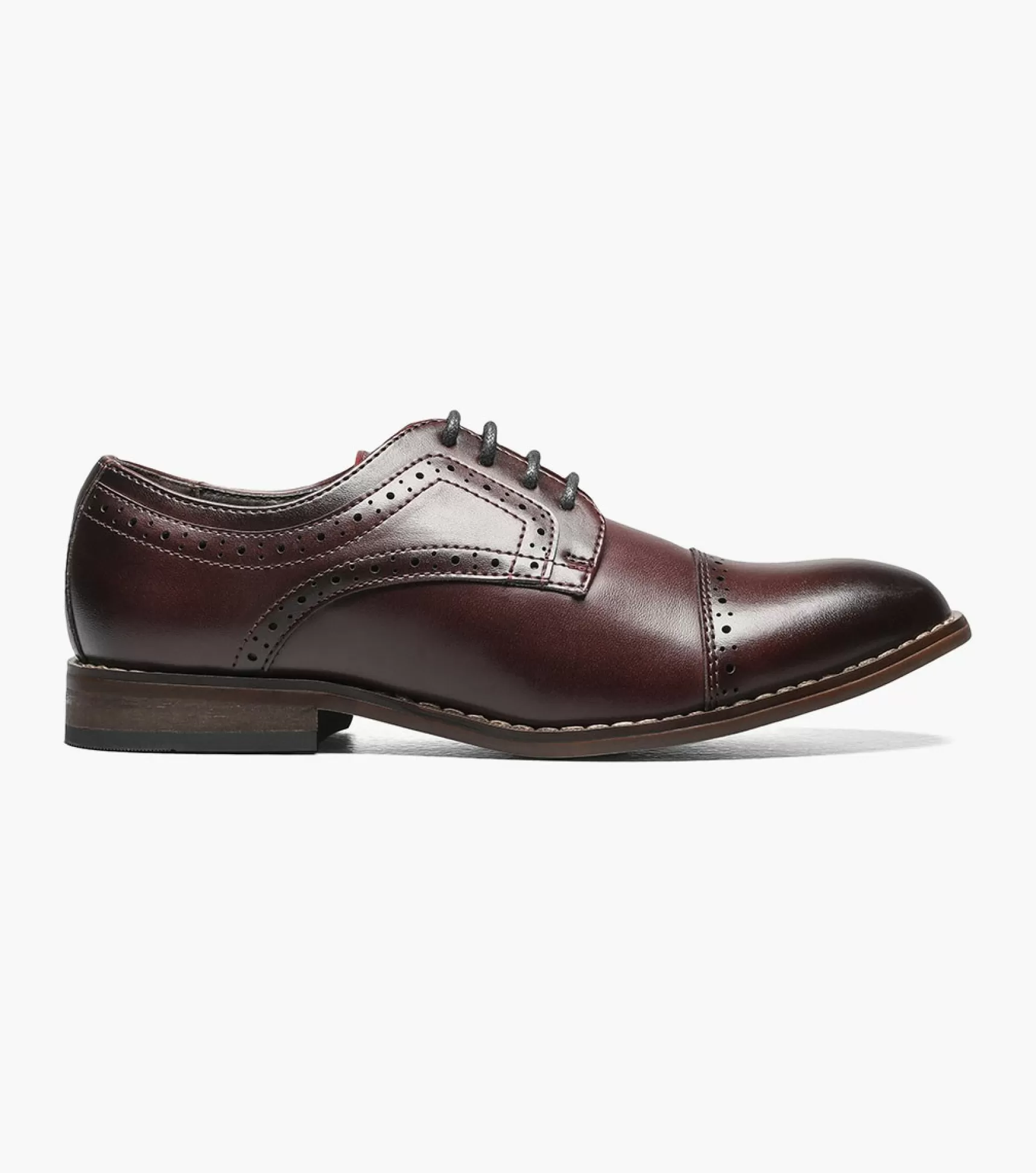 Stacy Adams Kids>Kids Dickinson Cap Toe Oxford