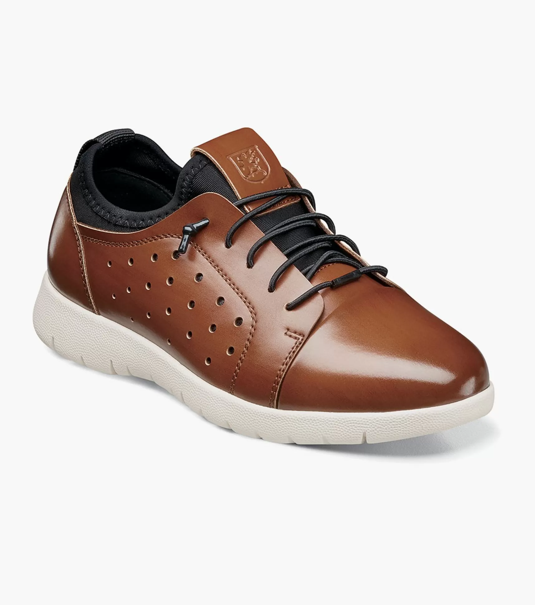 Stacy Adams Kids>Kids Halden Cap Toe Elastic Lace Up