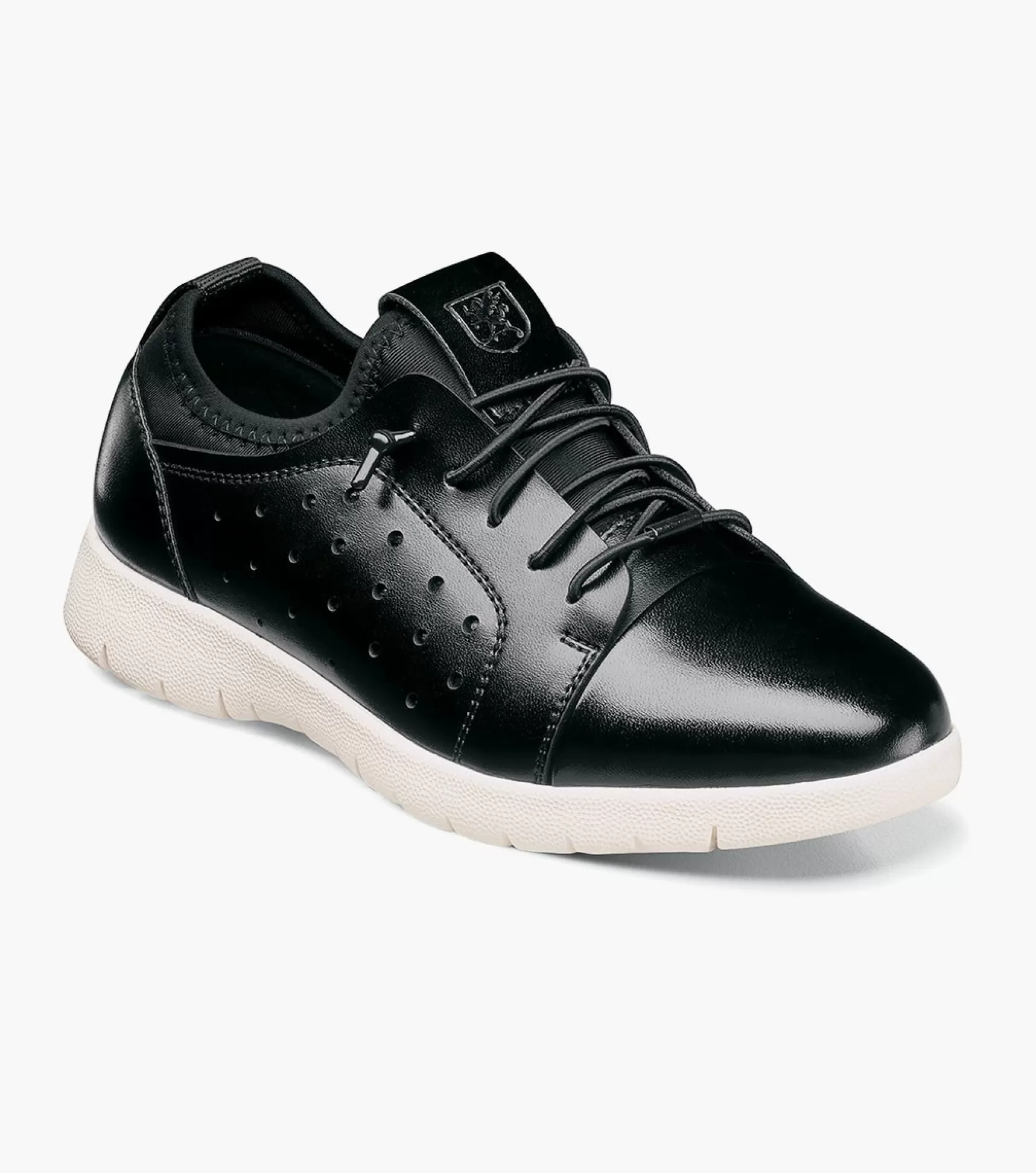 Stacy Adams Kids>Kids Halden Cap Toe Elastic Lace Up