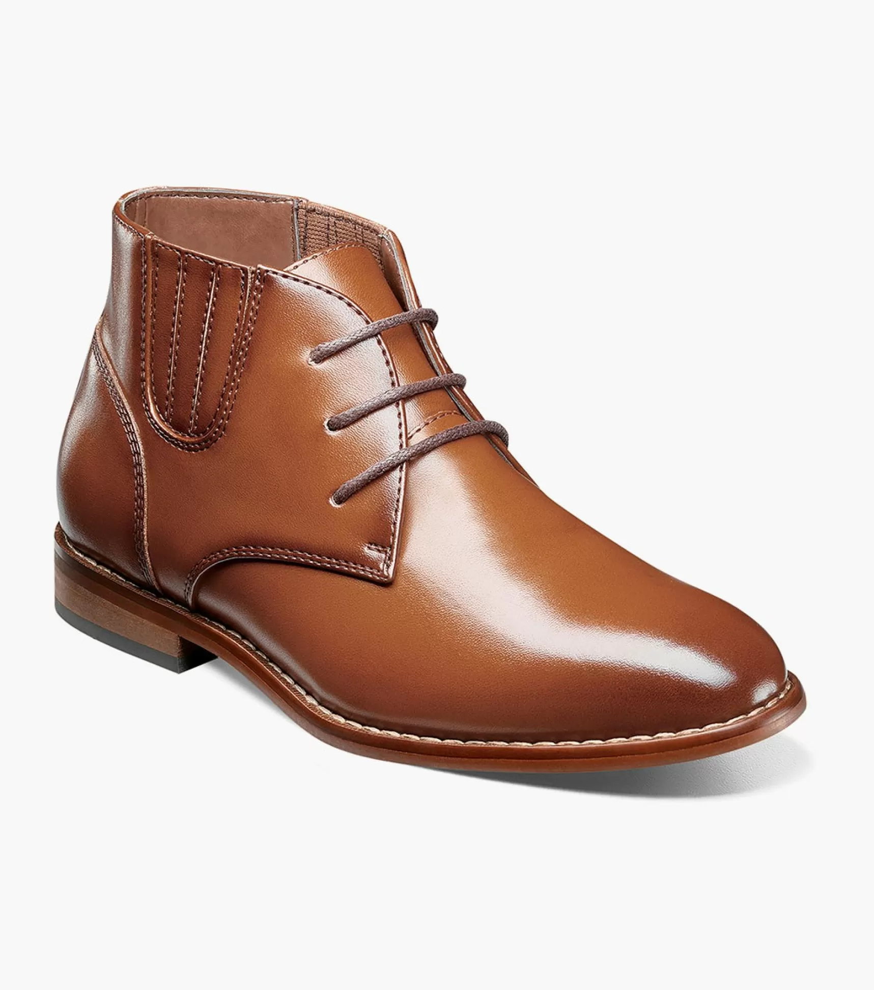 Stacy Adams Kids>Kids Maxwell Plain Toe Chukka Boot