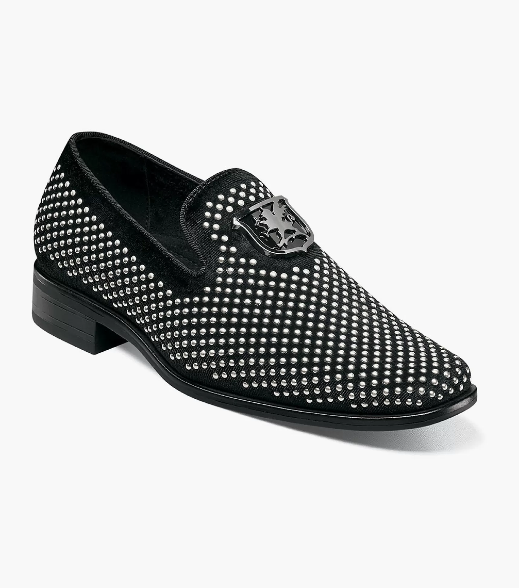 Stacy Adams Kids>Kids Swagger Studded Slip On