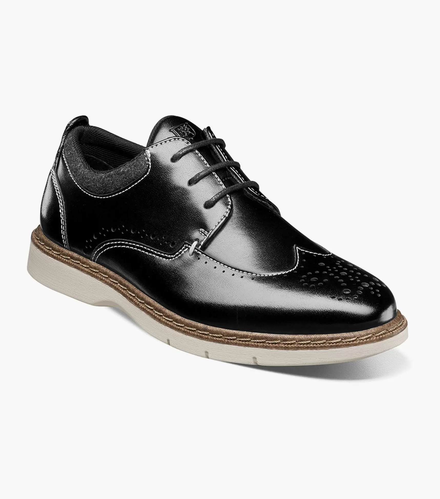 Stacy Adams Kids>Kids Synergy Wingtip Lace Up